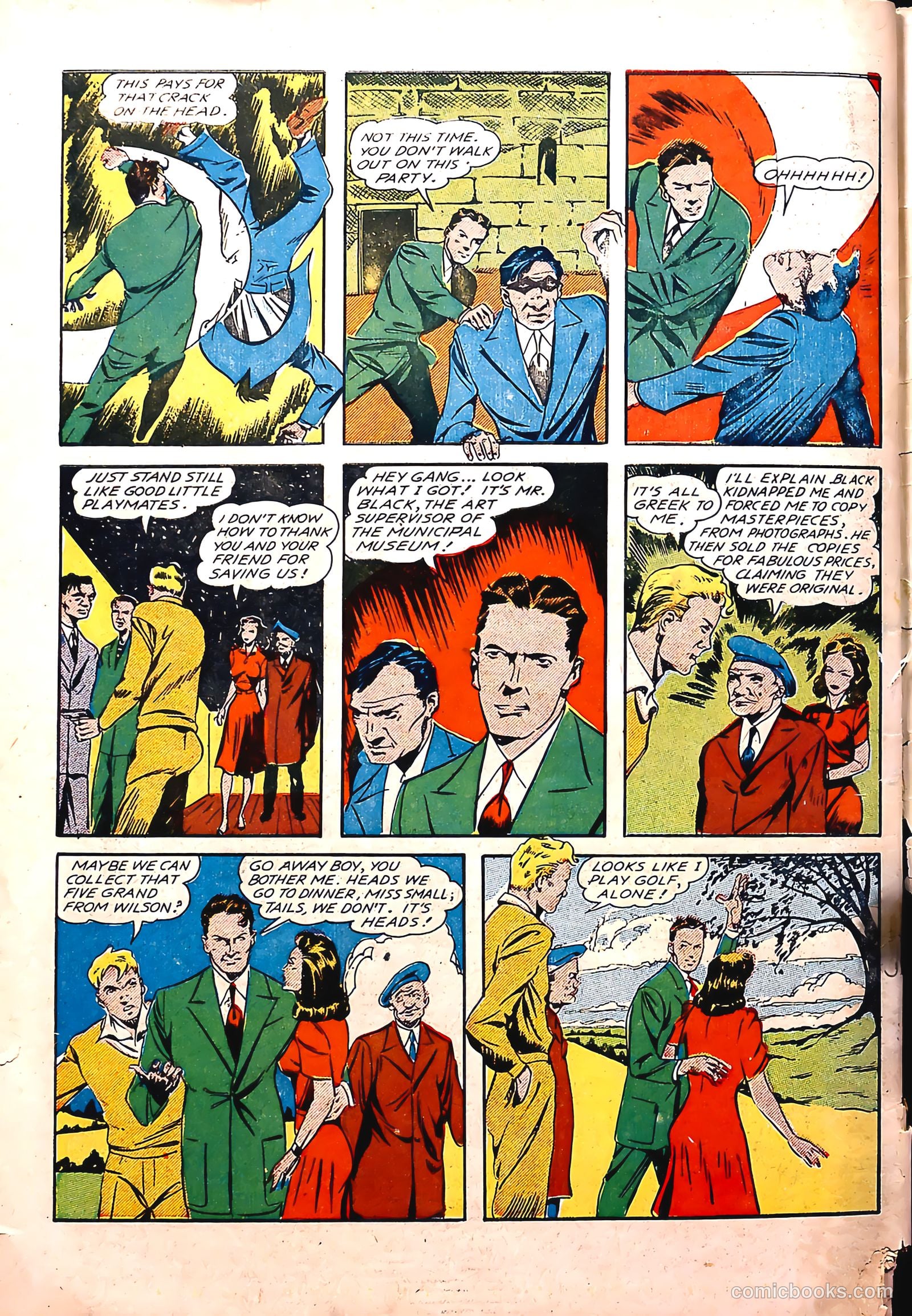 Dynamic Comics #13 (1945) — page 50 of 52