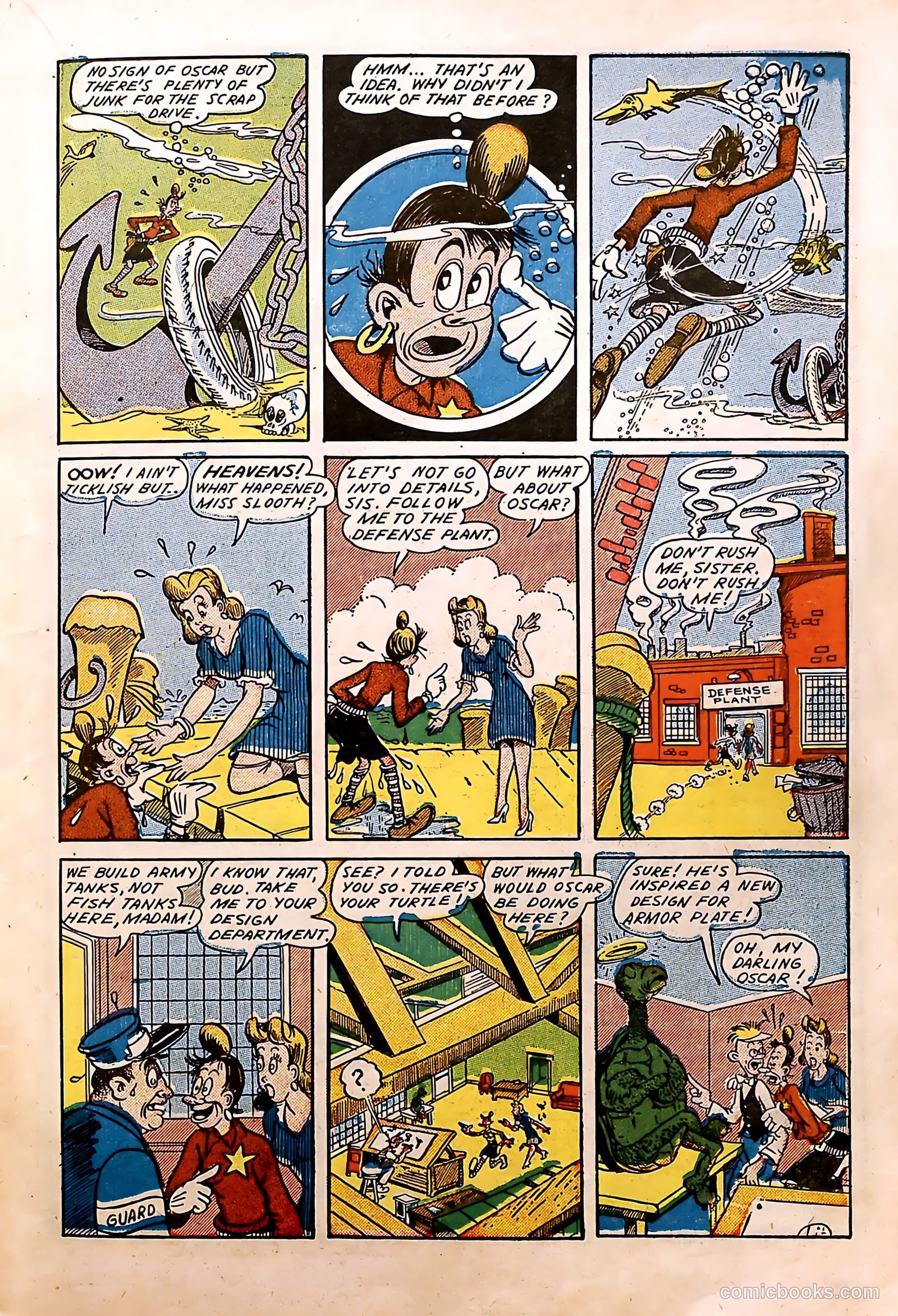 Dynamic Comics #14 (1945) — page 21 of 53