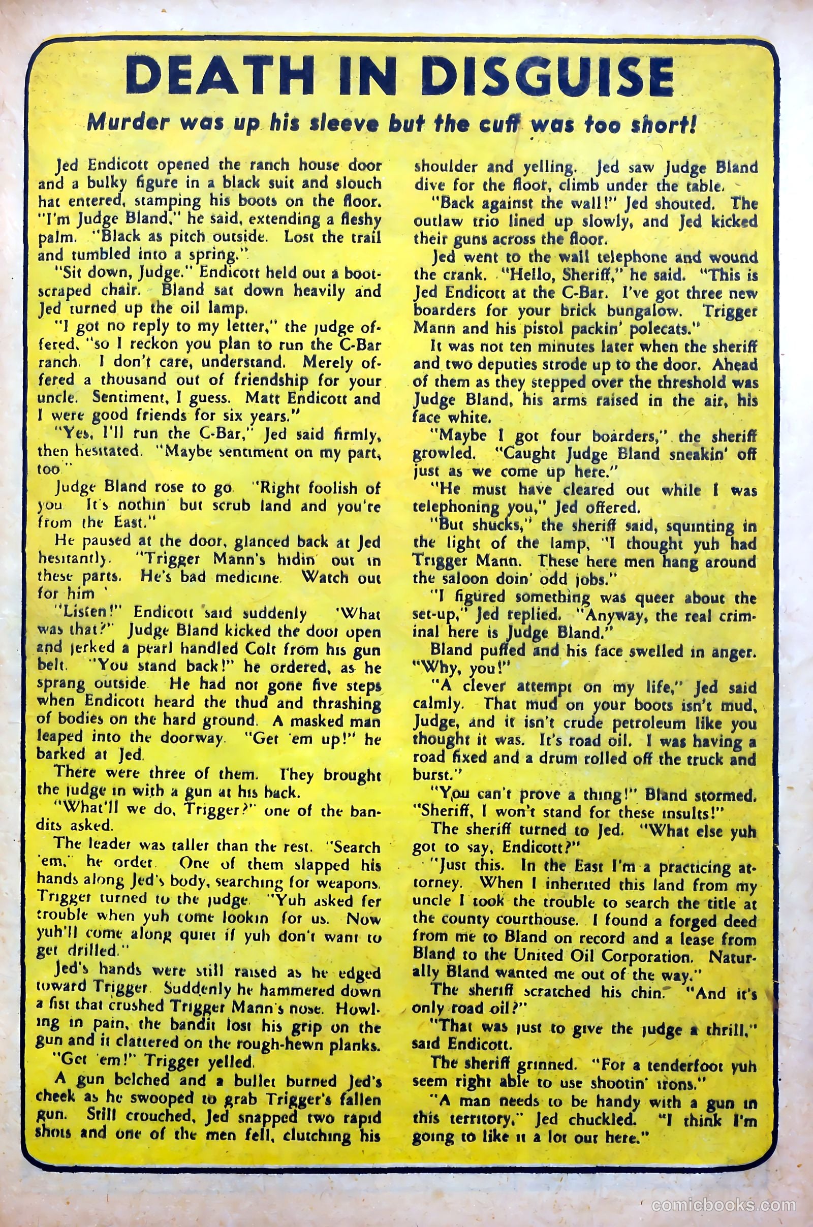 Dynamic Comics #15 (1945) — page 37 of 52