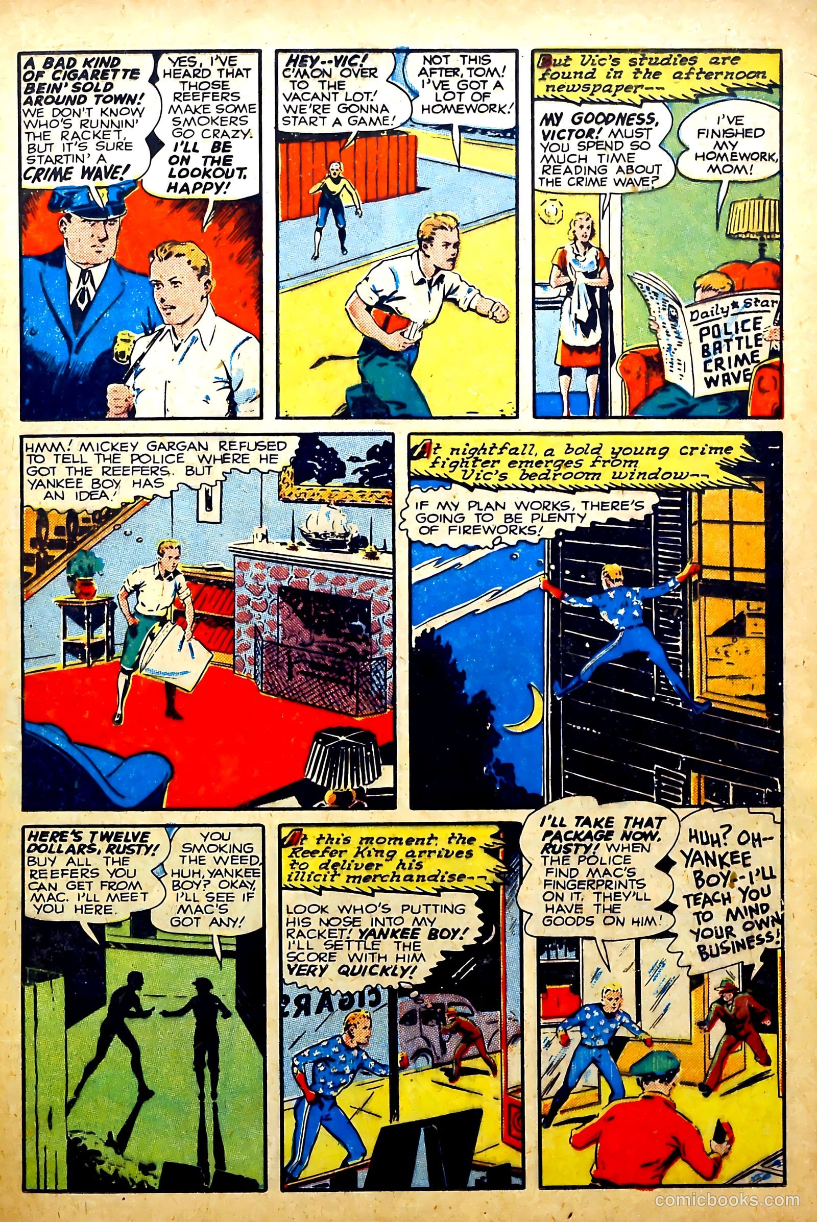 Dynamic Comics #16 (1945) — page 23 of 36