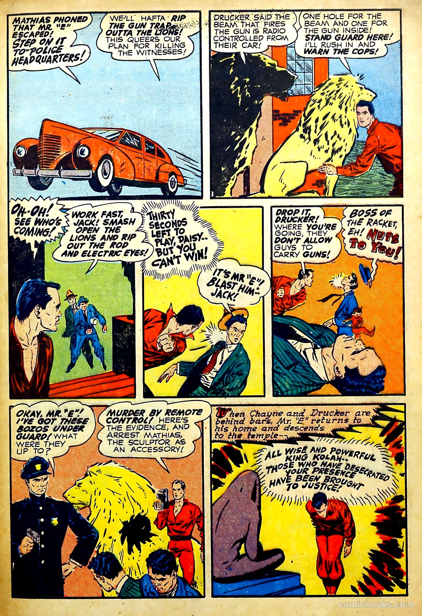 Dynamic Comics #16 (1945) — page 33 of 36