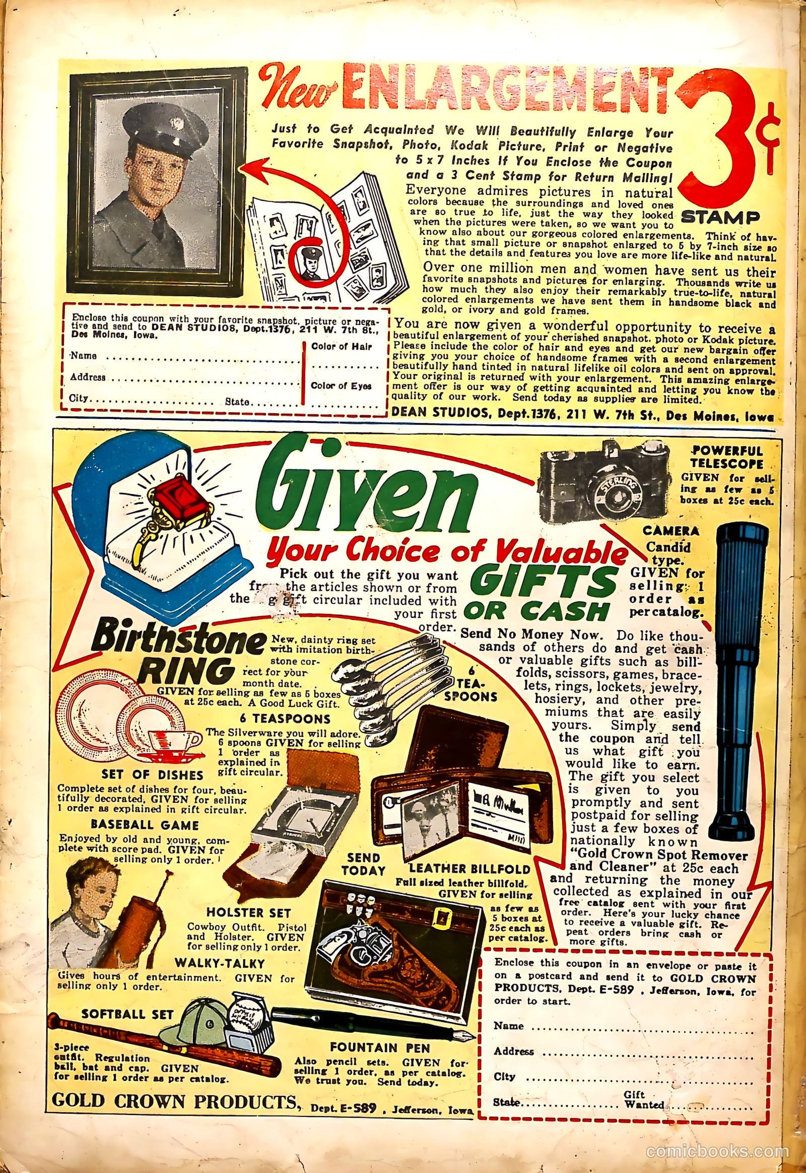 Dynamic Comics #18 (1946) — page 52 of 52