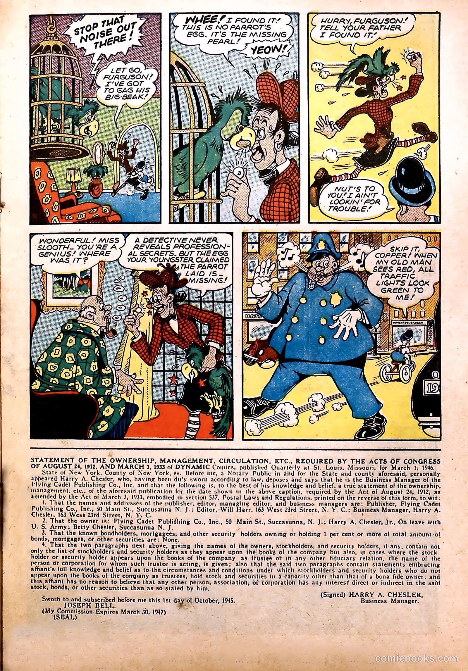 Dynamic Comics #19 (1946) — page 19 of 51