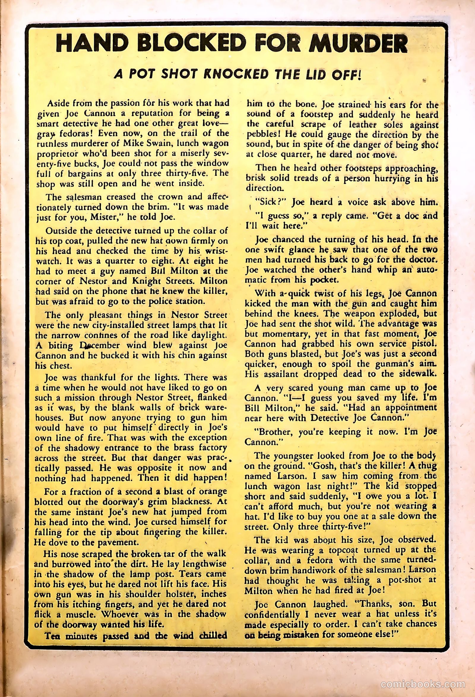 Dynamic Comics #19 (1946) — page 40 of 51