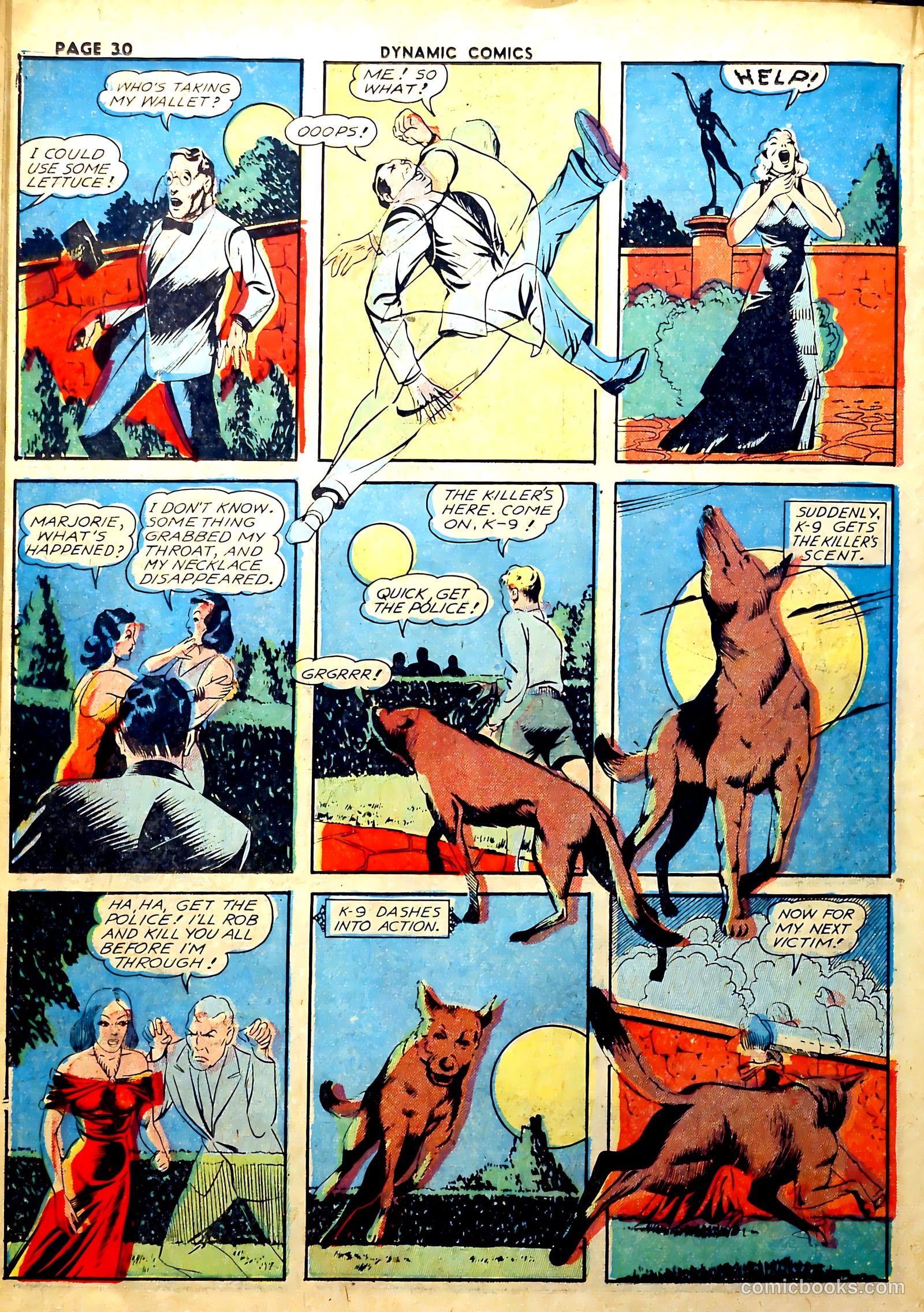Dynamic Comics #2 (1941) — page 32 of 68