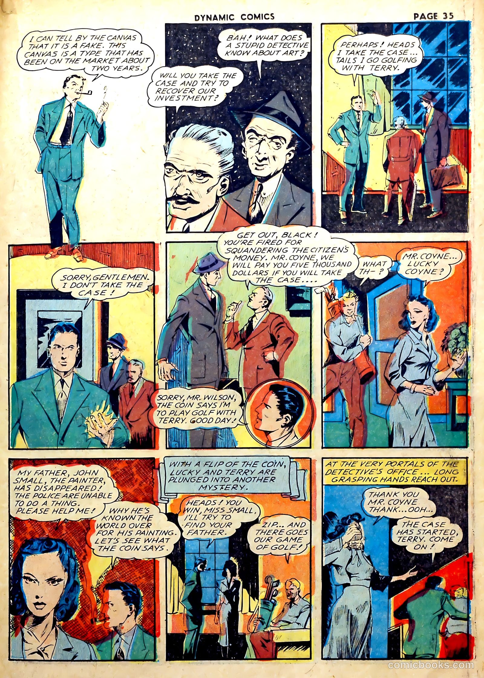 Dynamic Comics #2 (1941) — page 37 of 68