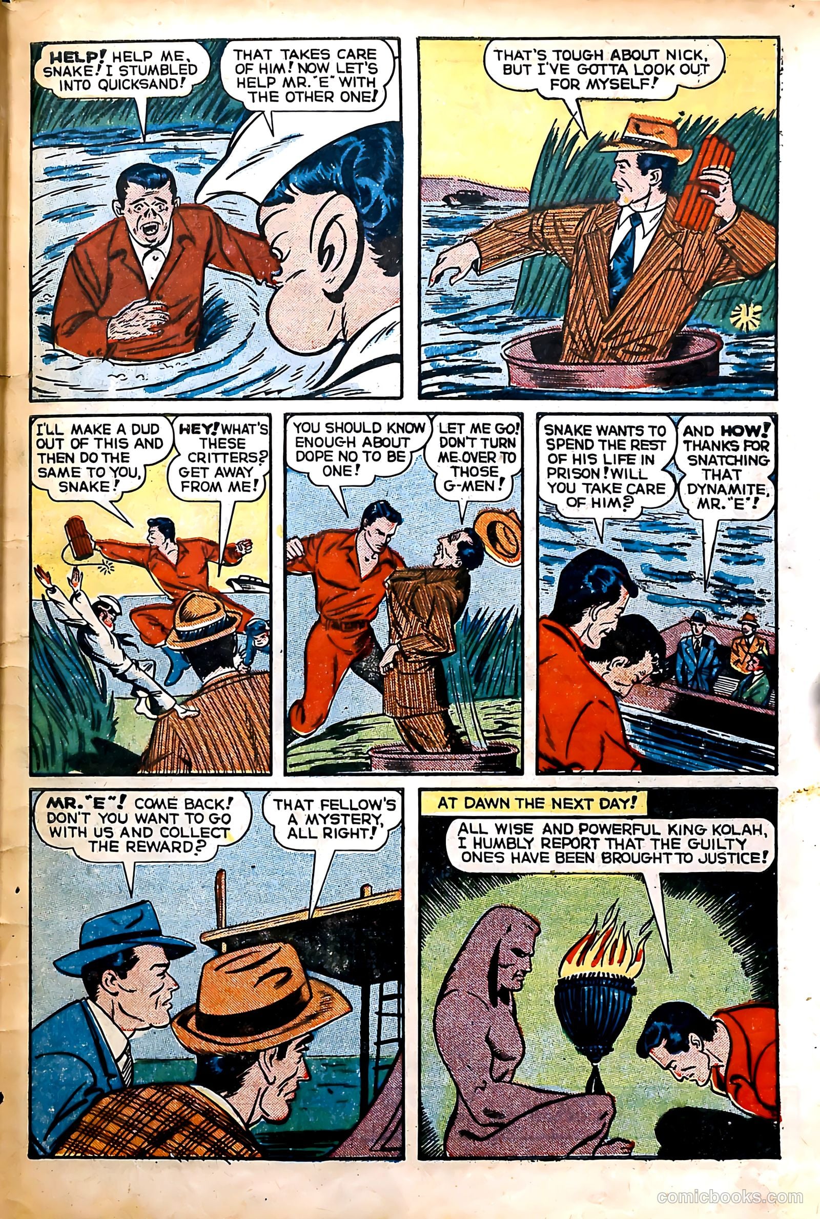 Dynamic Comics #20 (1946) — page 46 of 54