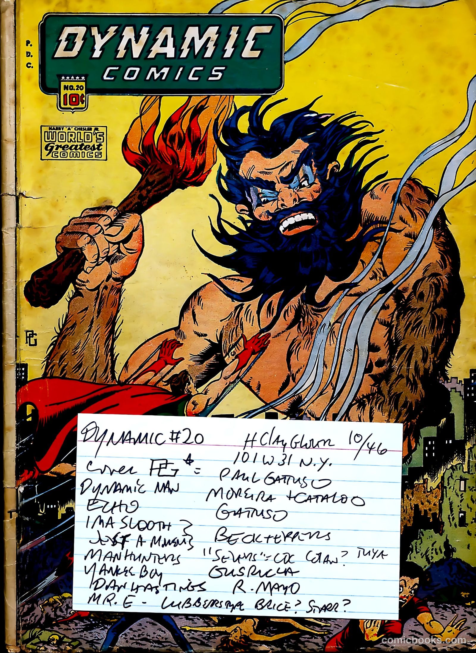 Dynamic Comics #20 (1946) — page 53 of 54