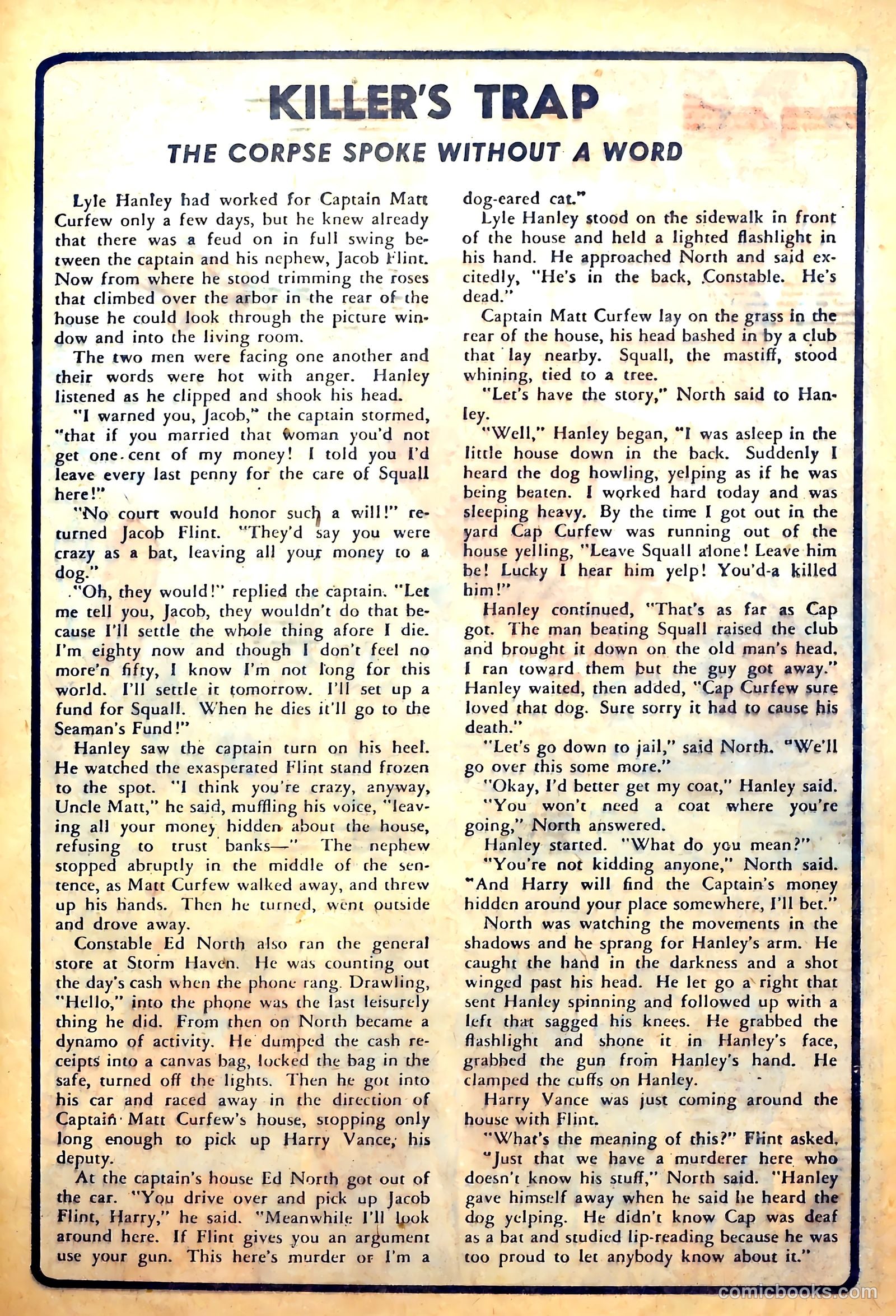 Dynamic Comics #21 (1940) — page 40 of 51