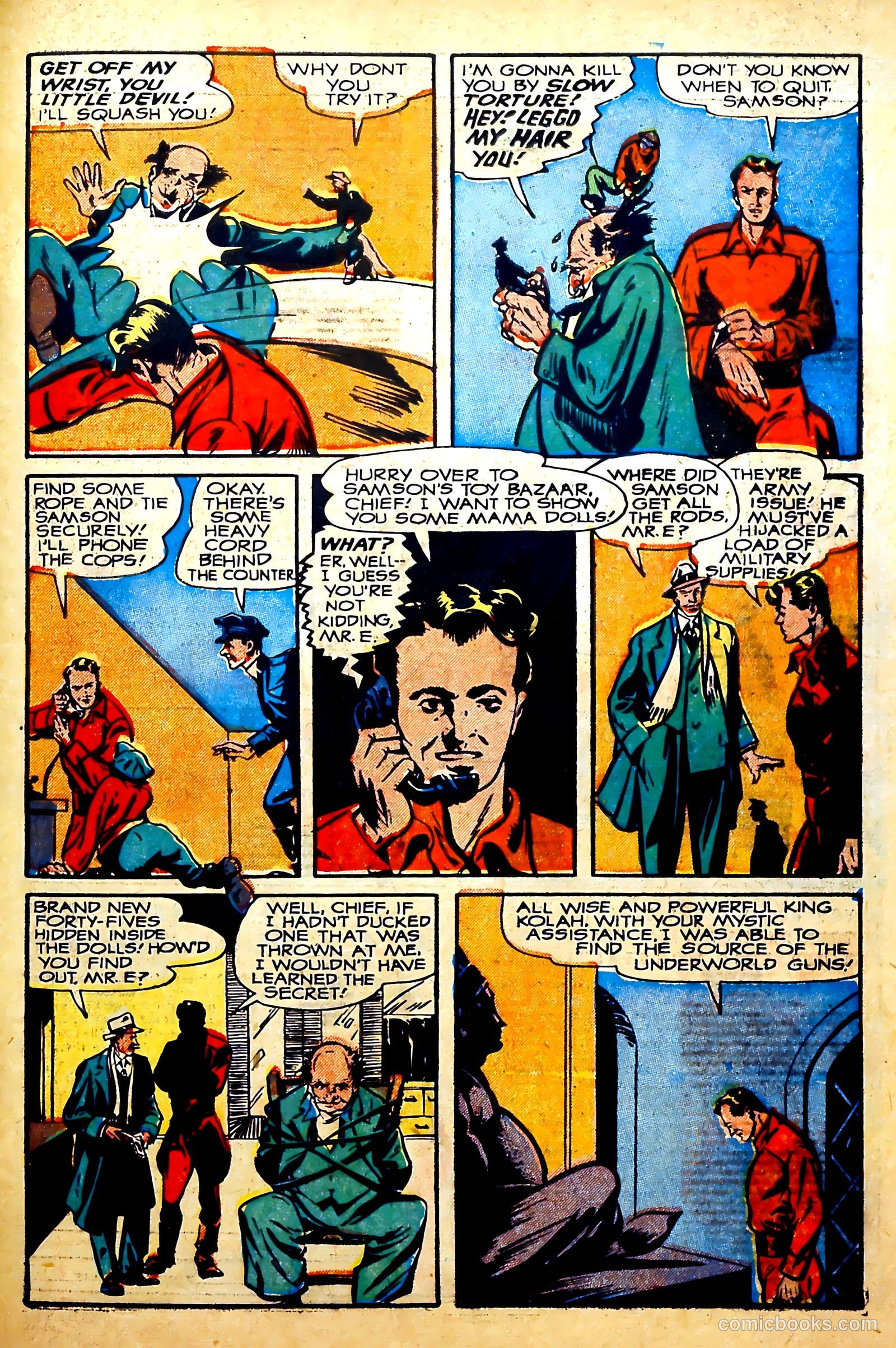 Dynamic Comics #21 (1940) — page 46 of 51