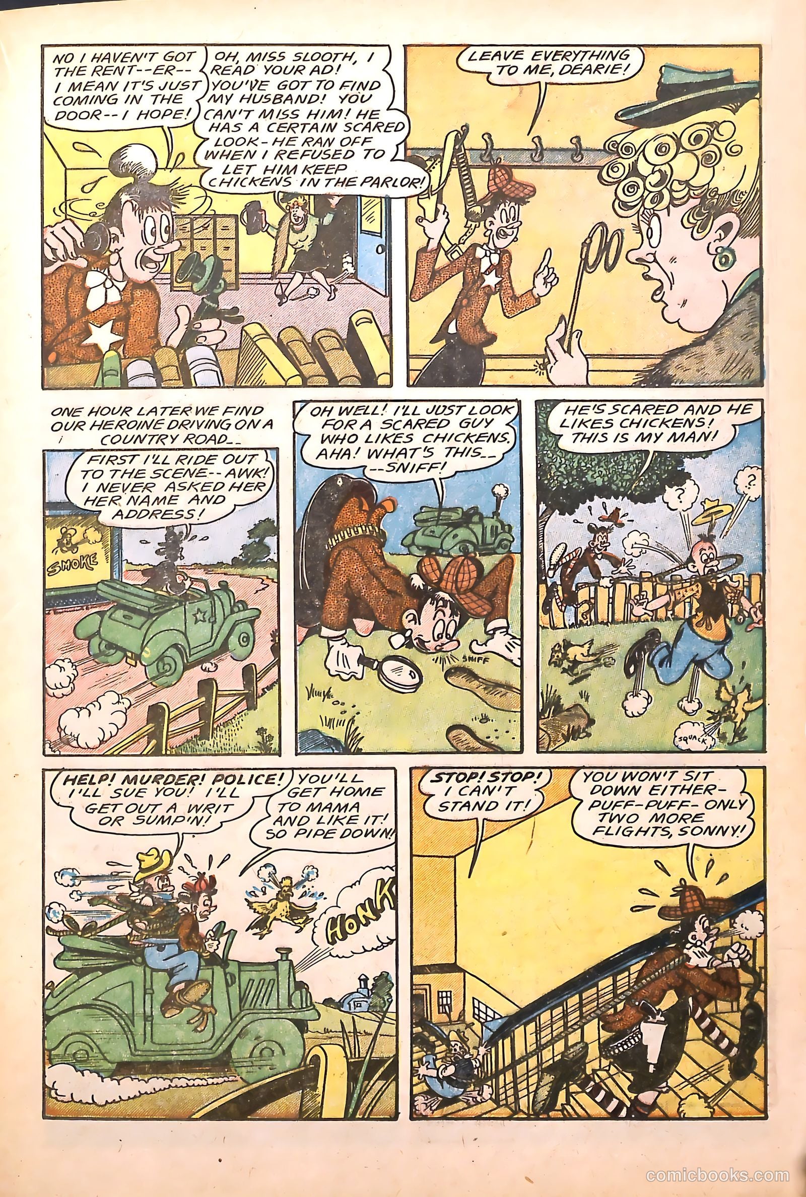 Dynamic Comics #22 (1941) — page 36 of 51