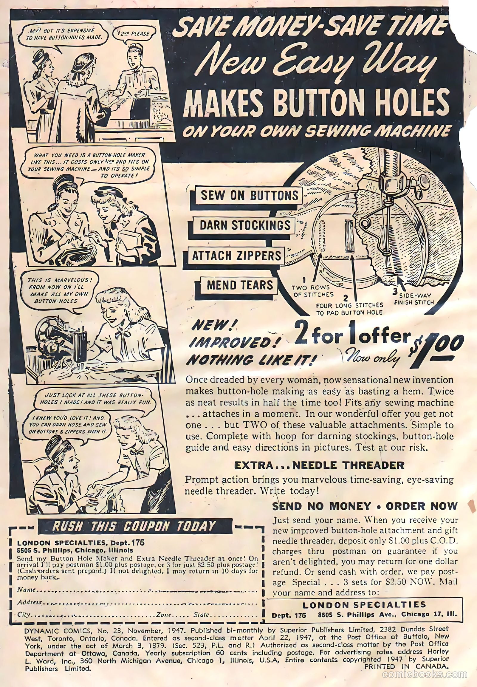 Dynamic Comics #23 (1947) — page 2 of 68