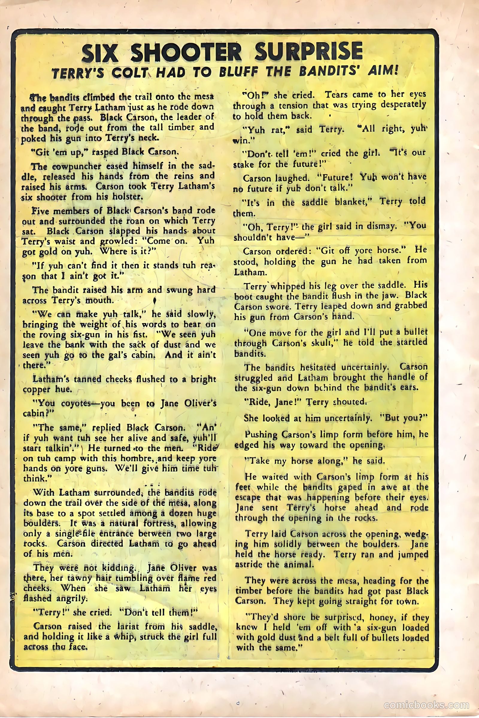 Dynamic Comics #23 (1947) — page 56 of 68