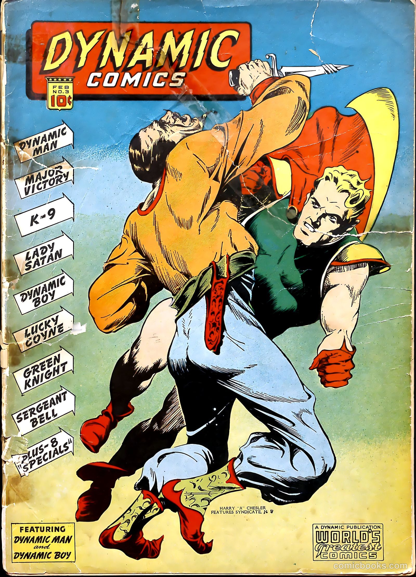 Dynamic Comics #3 (1942) — page 2 of 70
