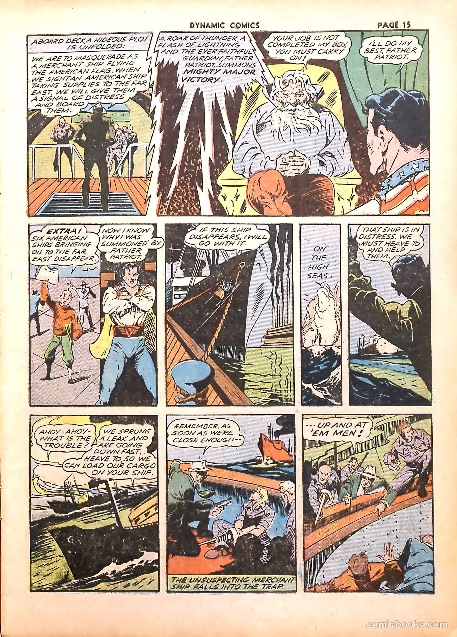 Dynamic Comics #3 (1942) — page 18 of 70