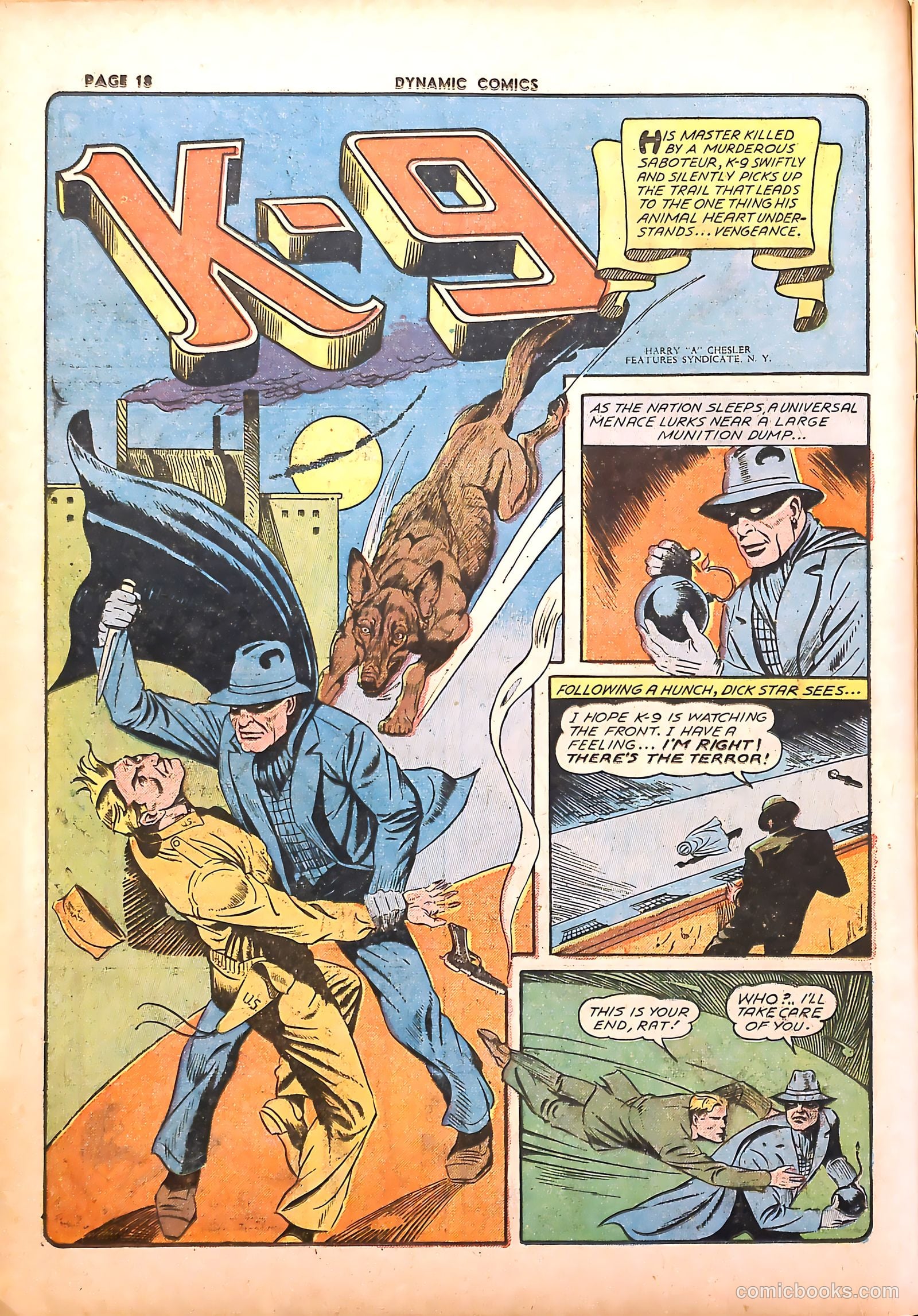 Dynamic Comics #3 (1942) — page 21 of 70