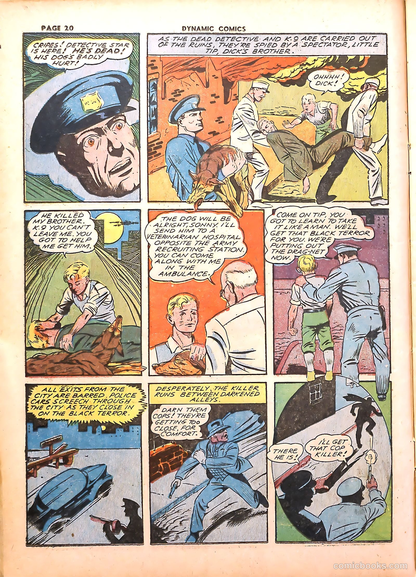 Dynamic Comics #3 (1942) — page 23 of 70