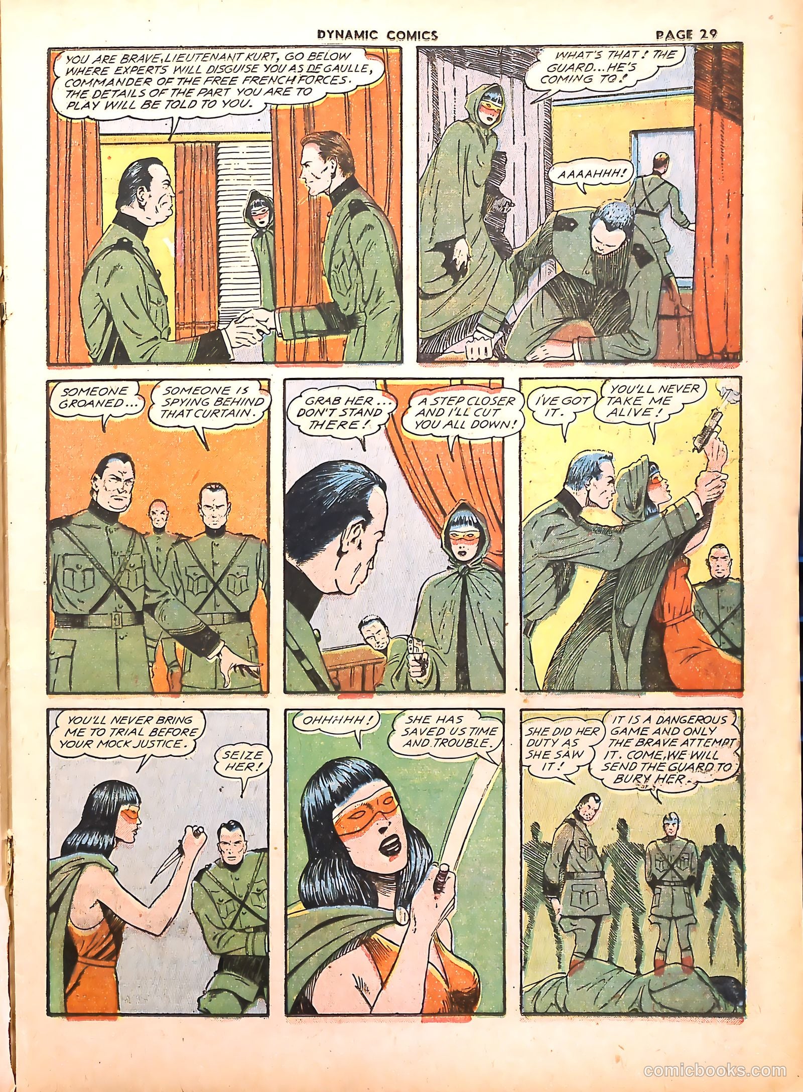 Dynamic Comics #3 (1942) — page 32 of 70
