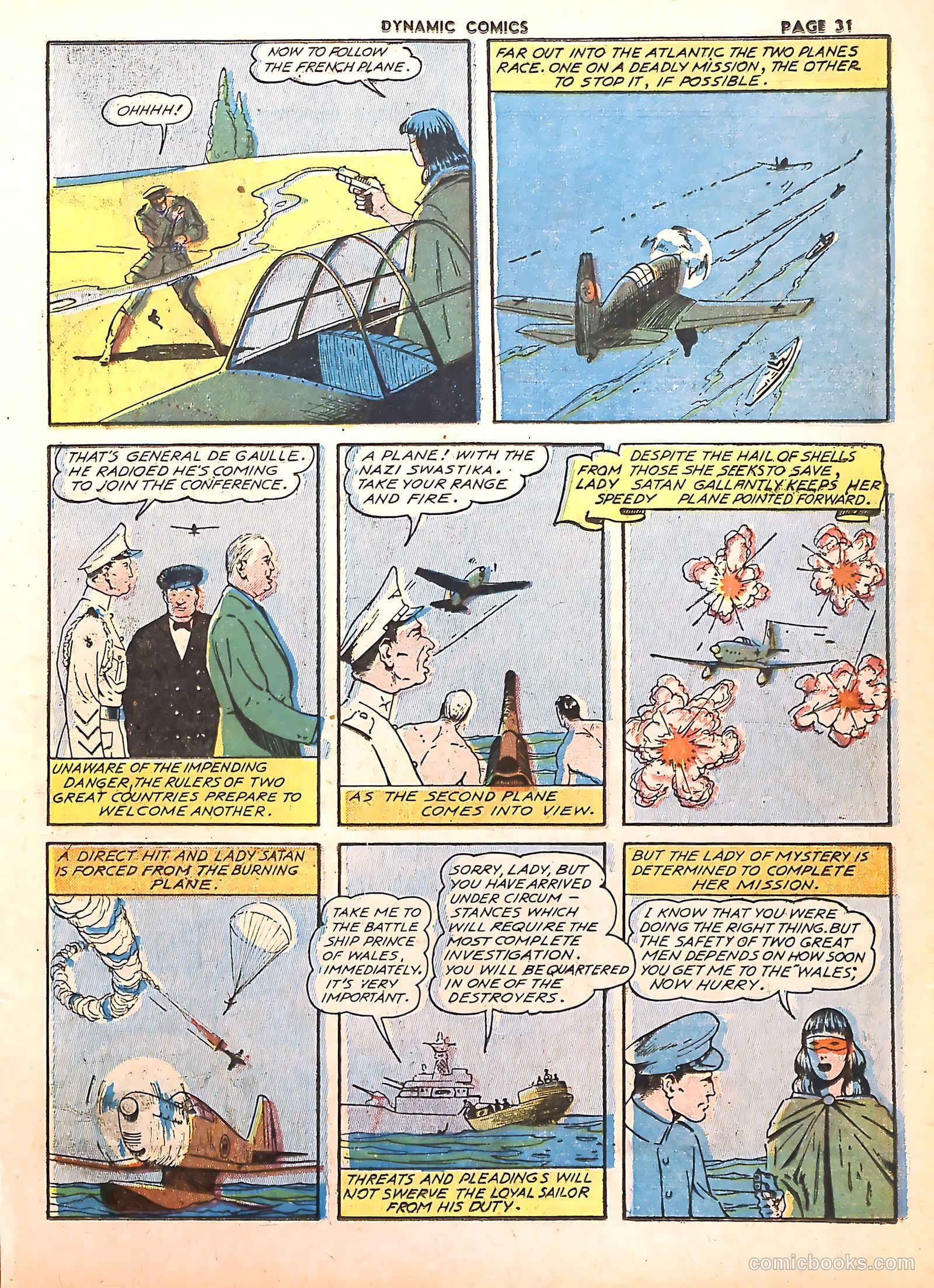 Dynamic Comics #3 (1942) — page 34 of 70