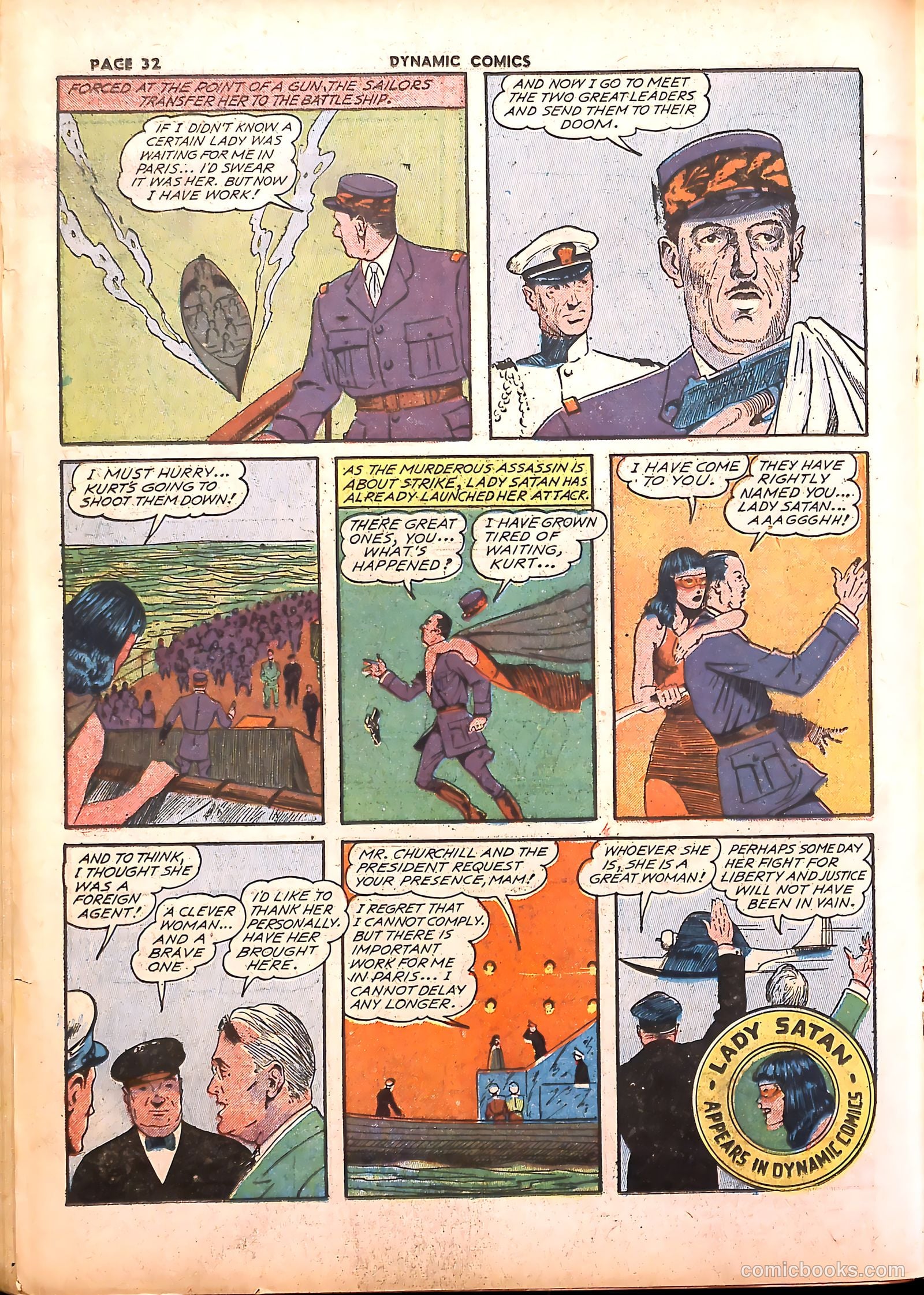 Dynamic Comics #3 (1942) — page 35 of 70