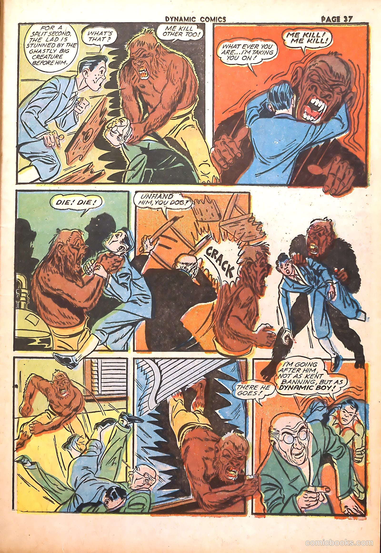 Dynamic Comics #3 (1942) — page 40 of 70