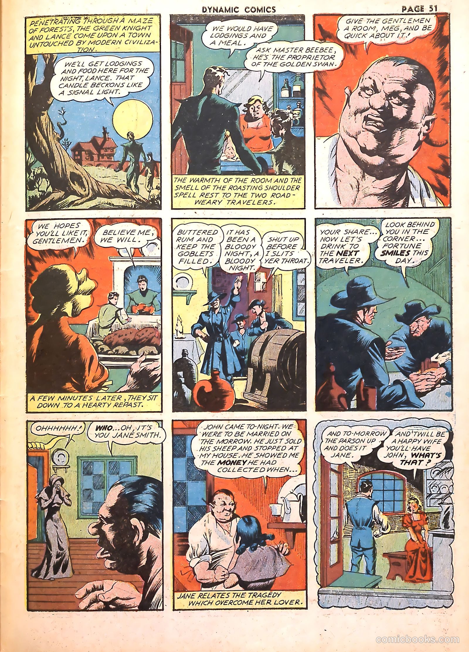 Dynamic Comics #3 (1942) — page 54 of 70