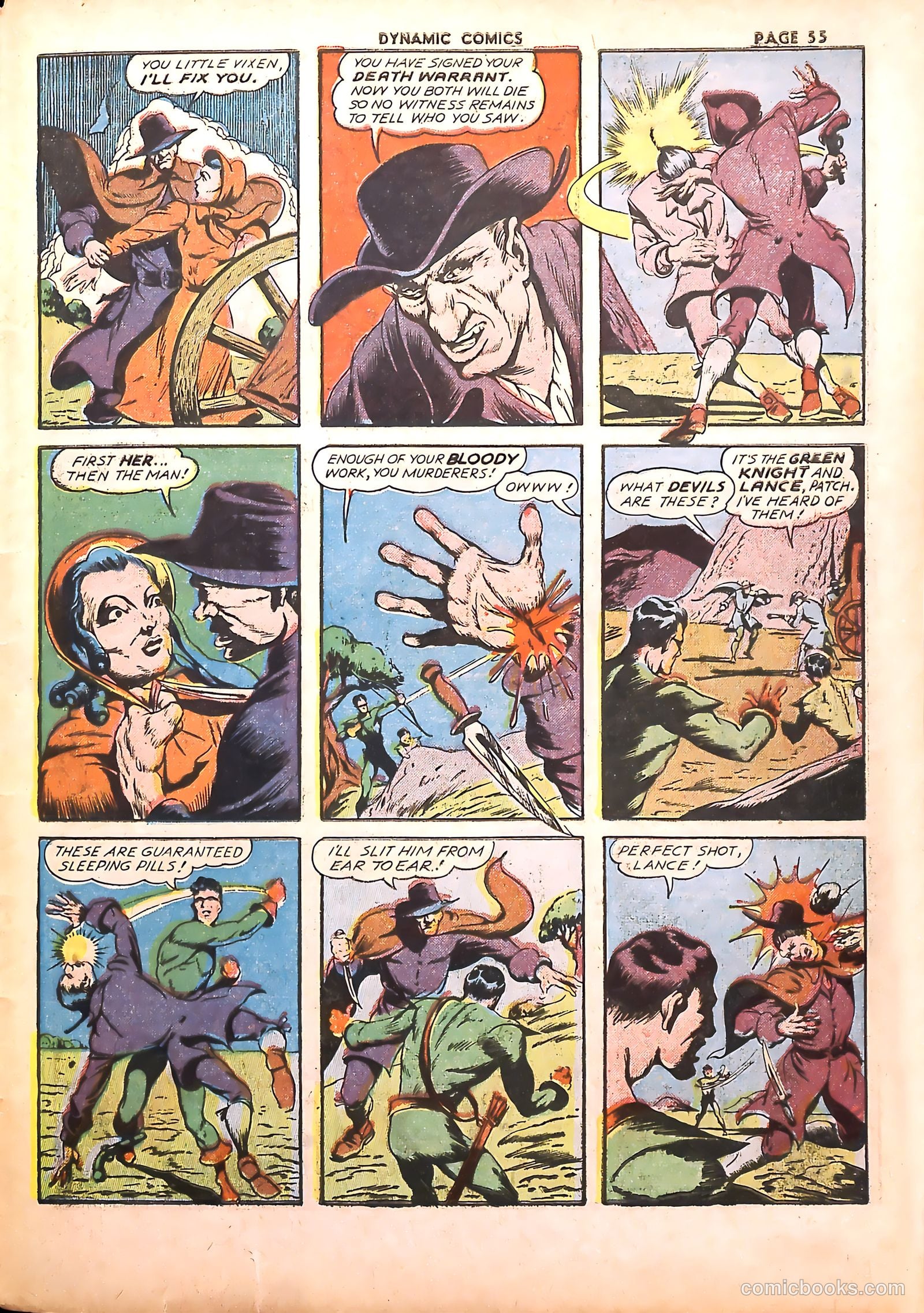 Dynamic Comics #3 (1942) — page 58 of 70