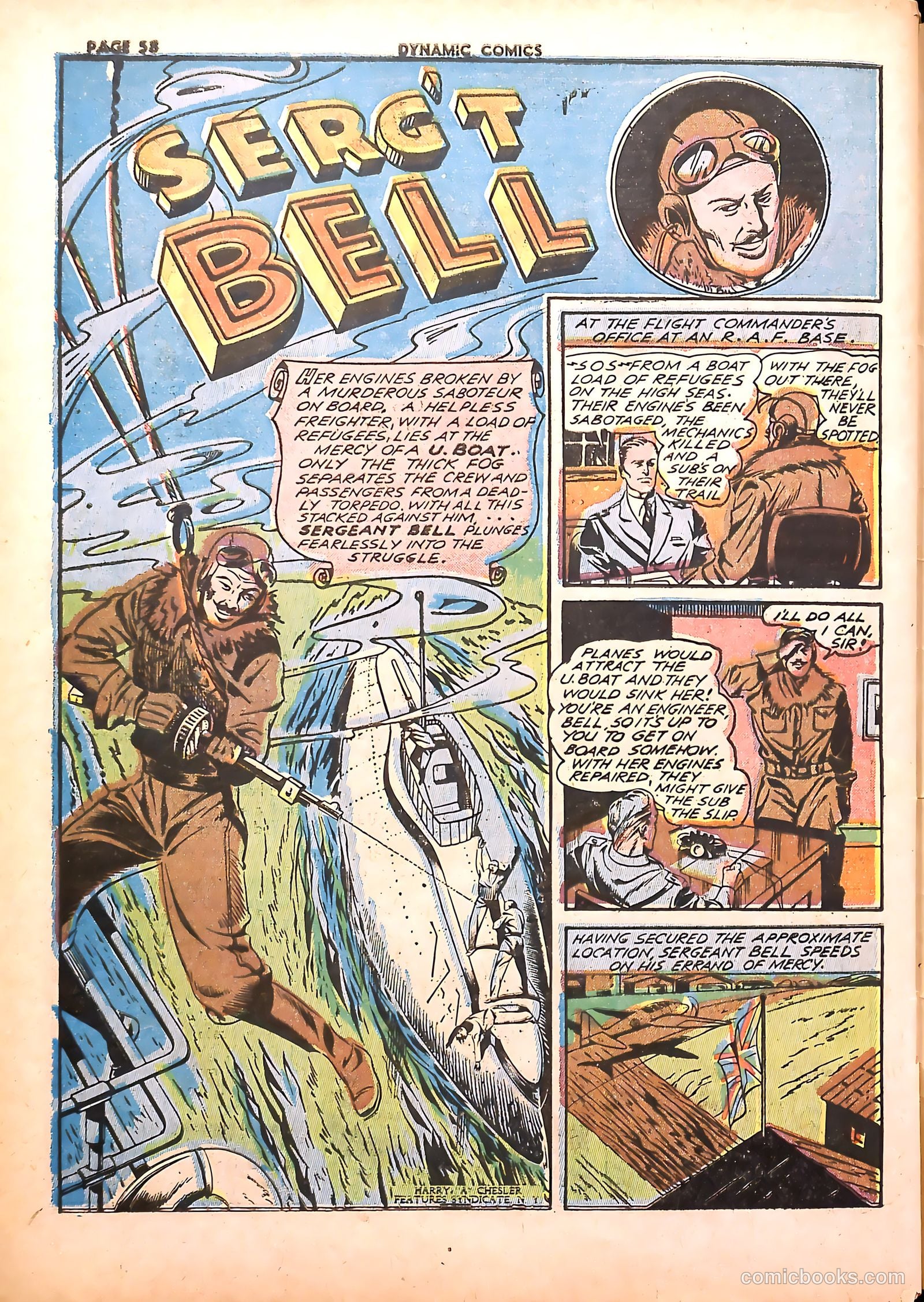 Dynamic Comics #3 (1942) — page 61 of 70