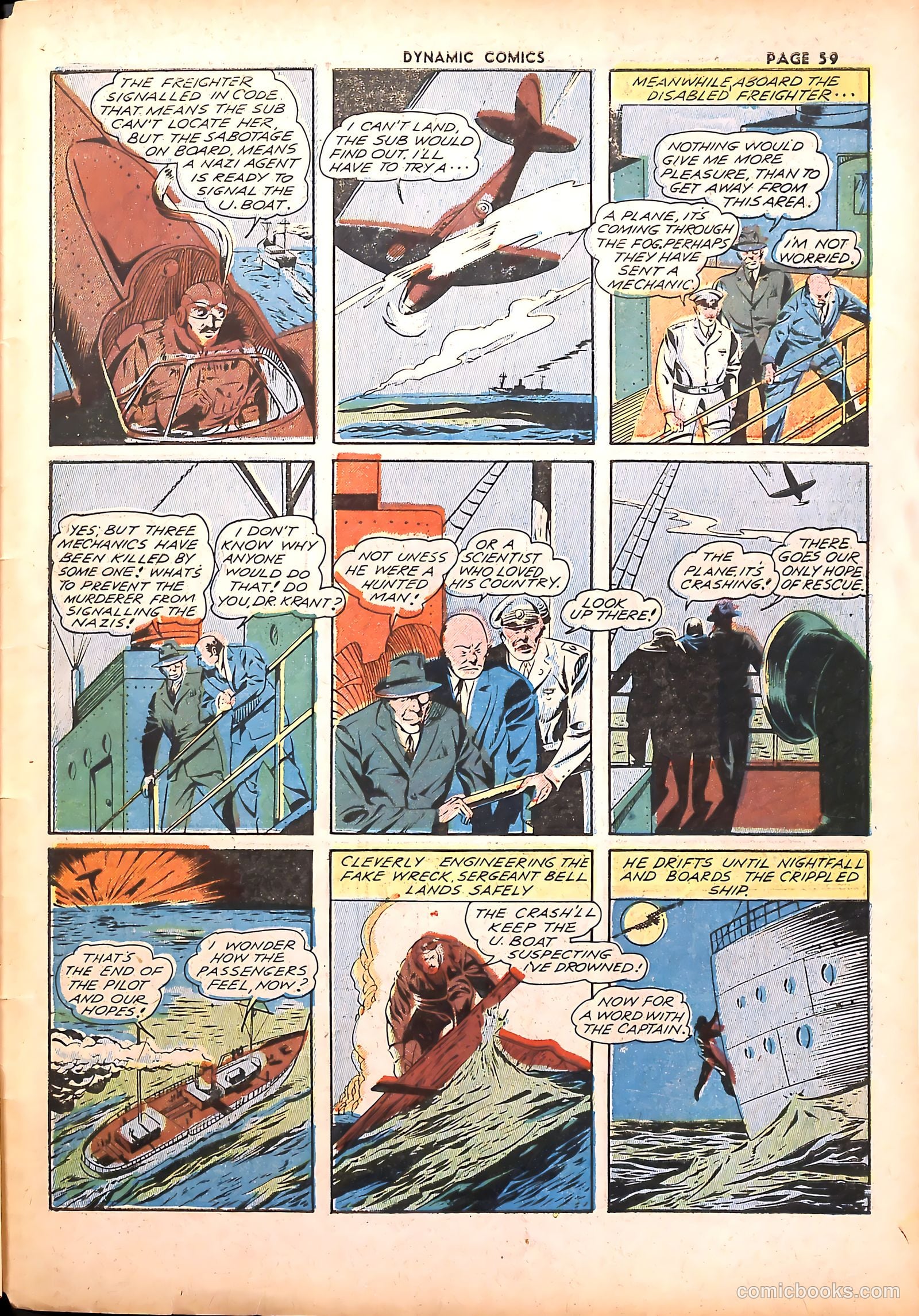 Dynamic Comics #3 (1942) — page 62 of 70