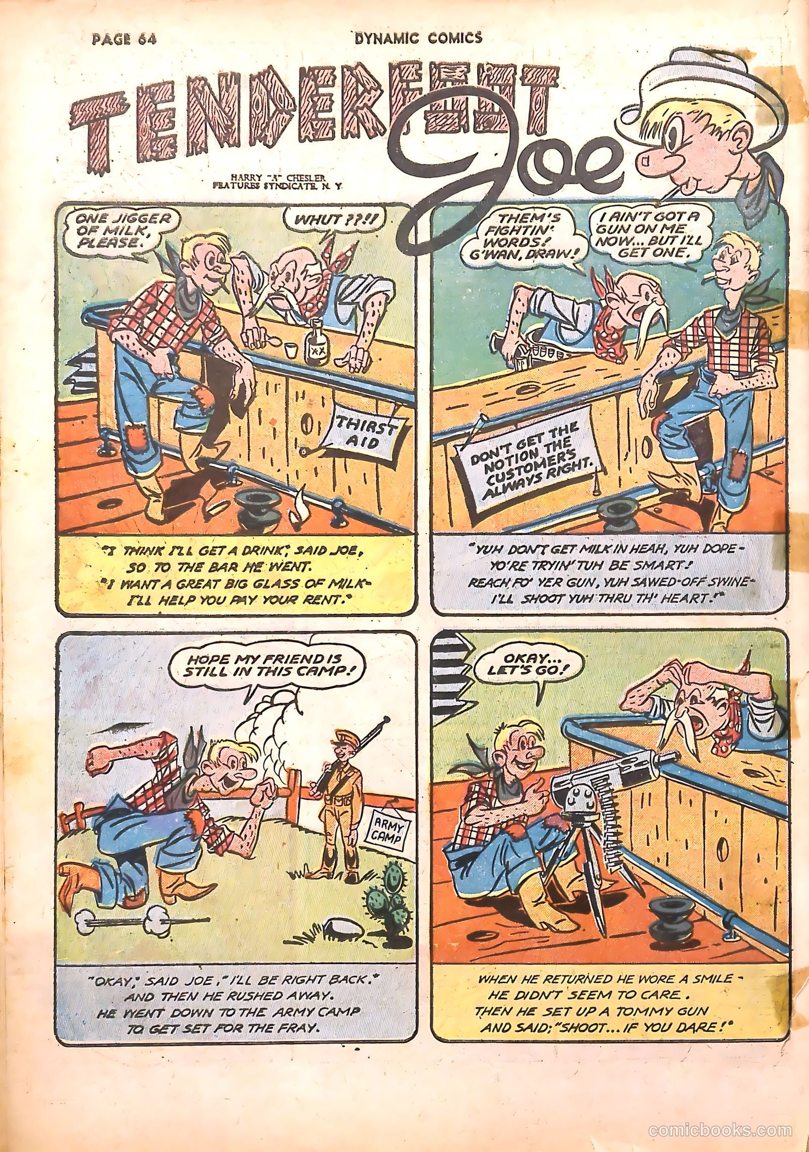 Dynamic Comics #3 (1942) — page 67 of 70