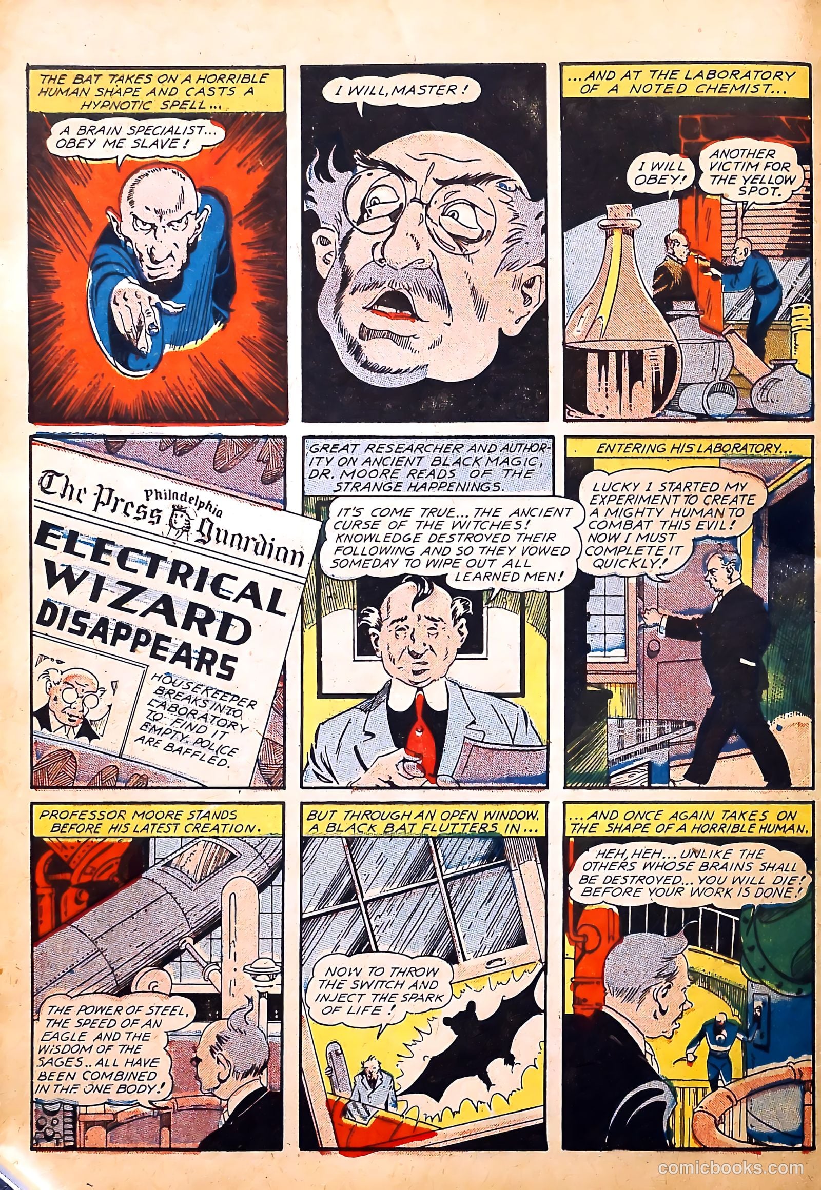 Dynamic Comics #8 (1944) — page 12 of 60