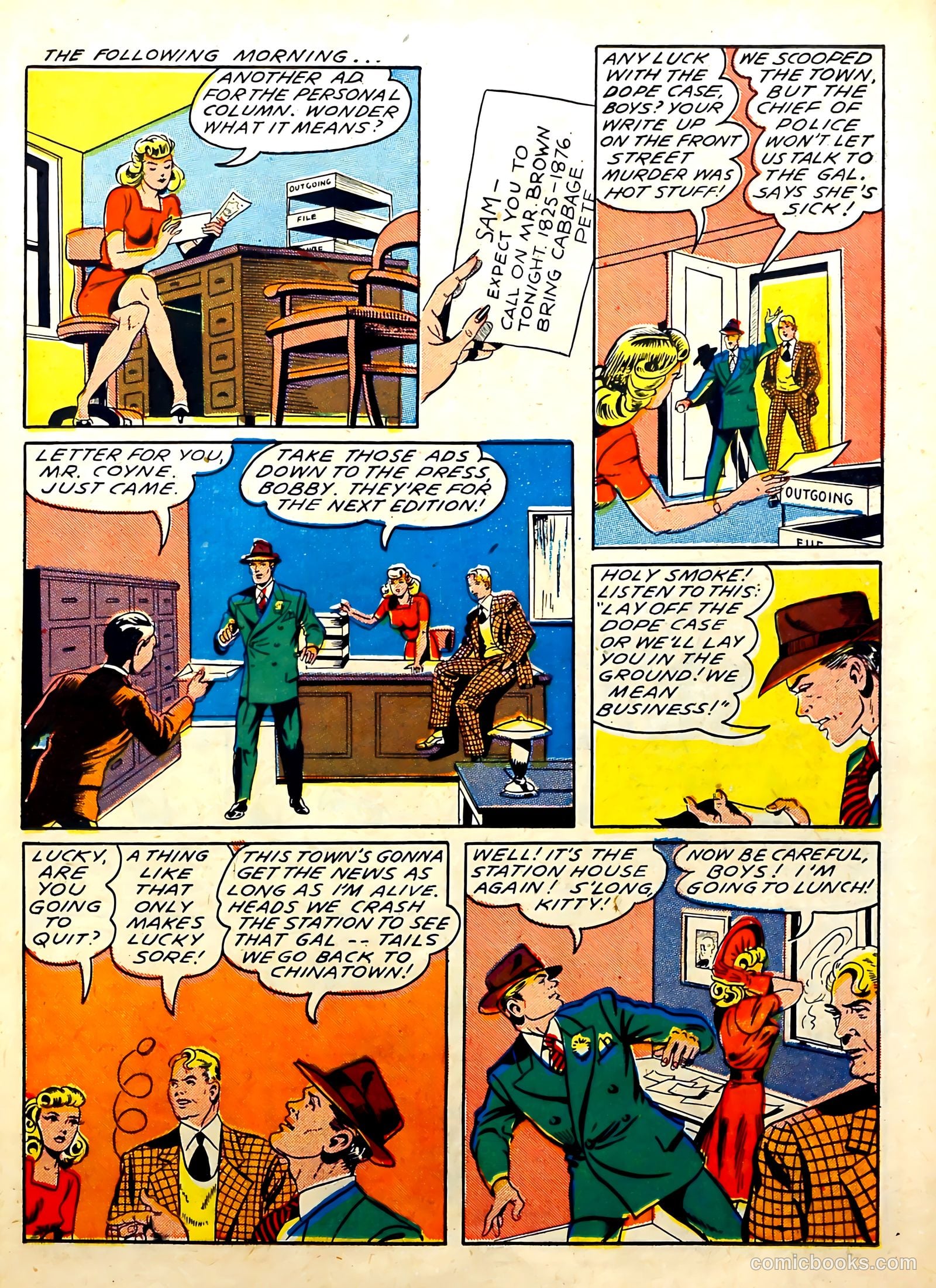 Dynamic Comics #9 (1944) — page 21 of 52
