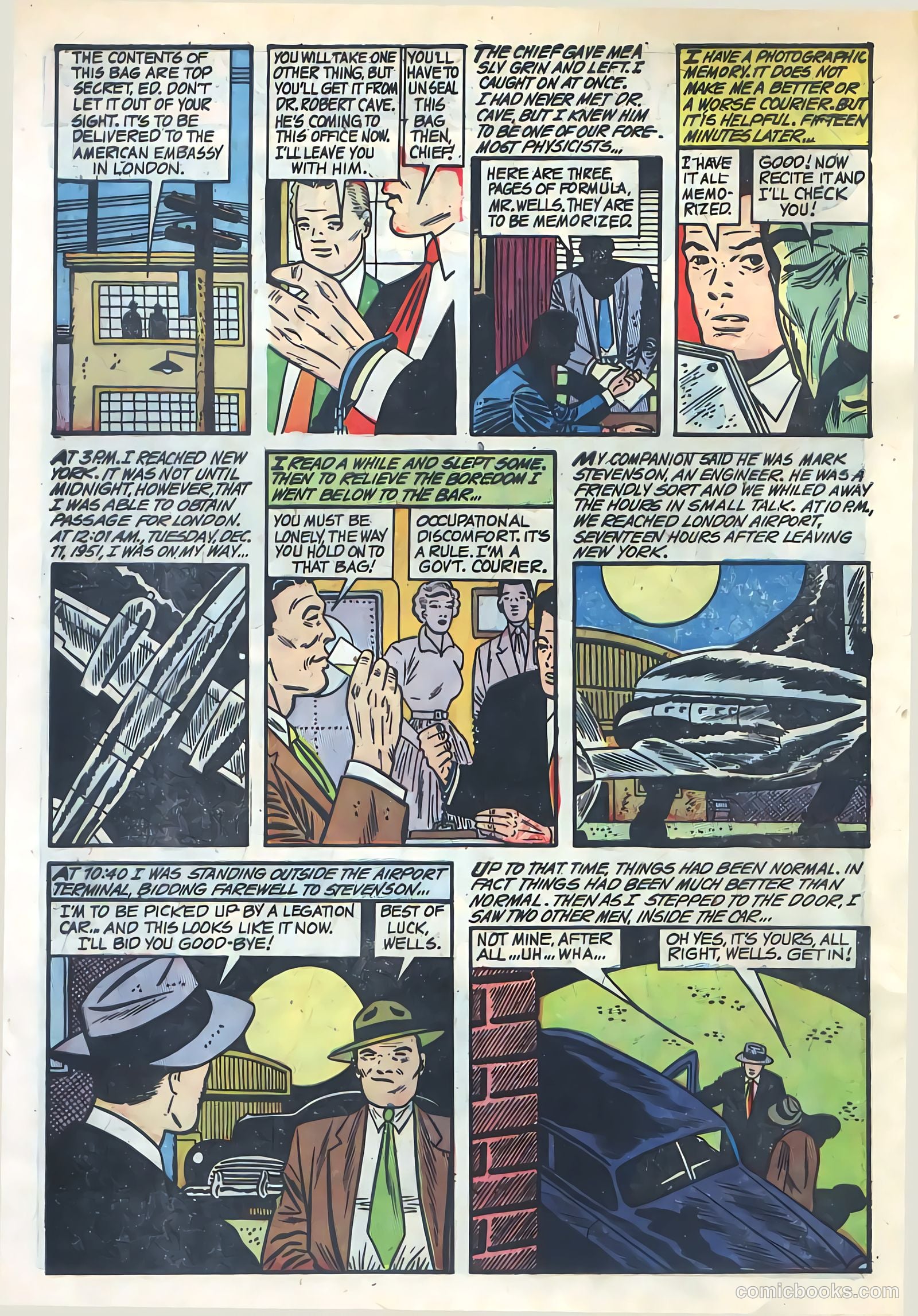 Dynamite #1 (1953) — page 4 of 36
