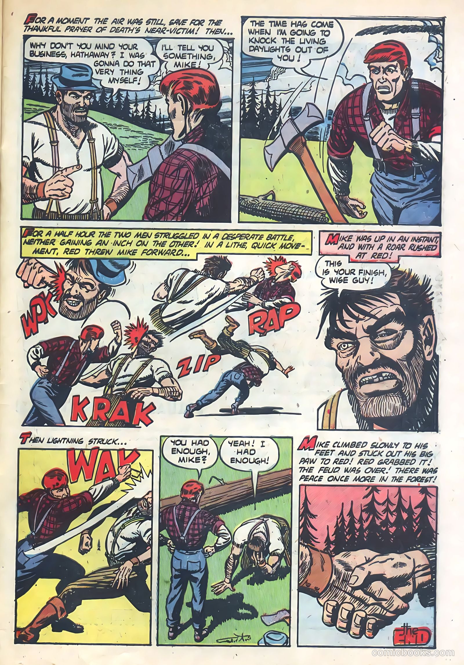 Dynamite #1 (1953) — page 33 of 36