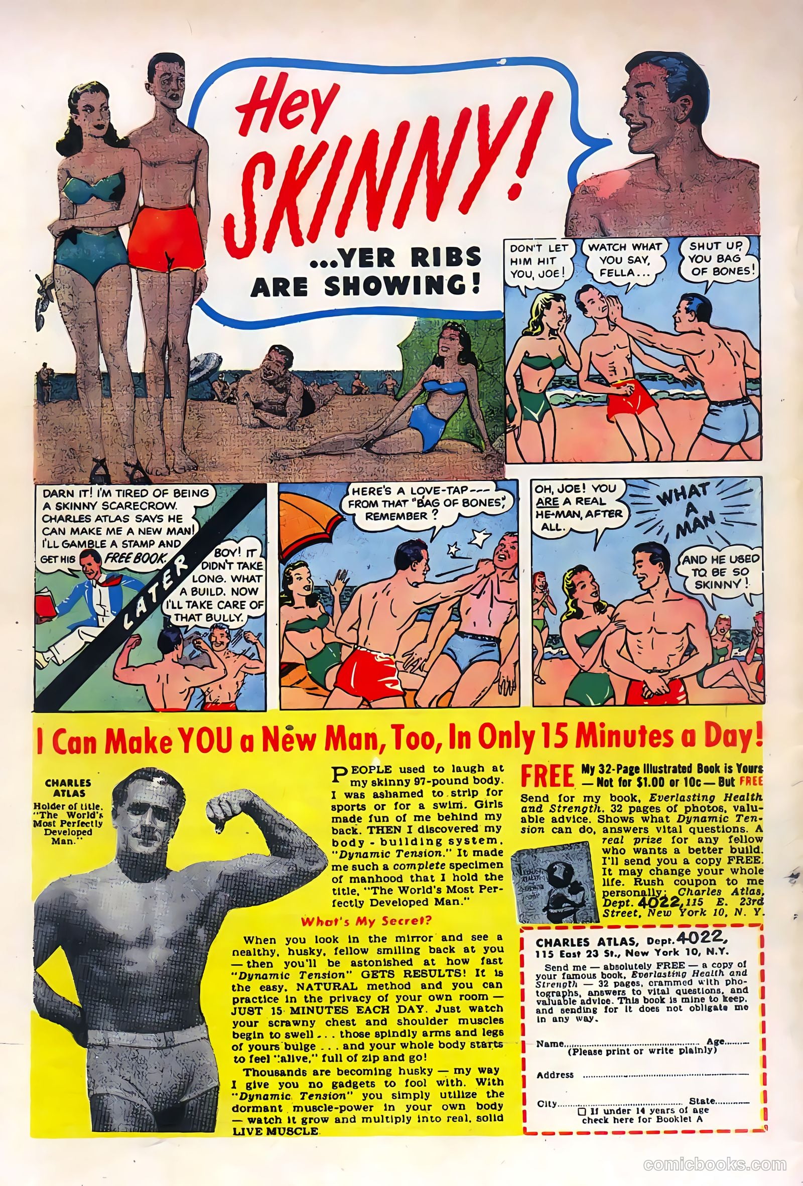 Dynamite #1 (1953) — page 36 of 36