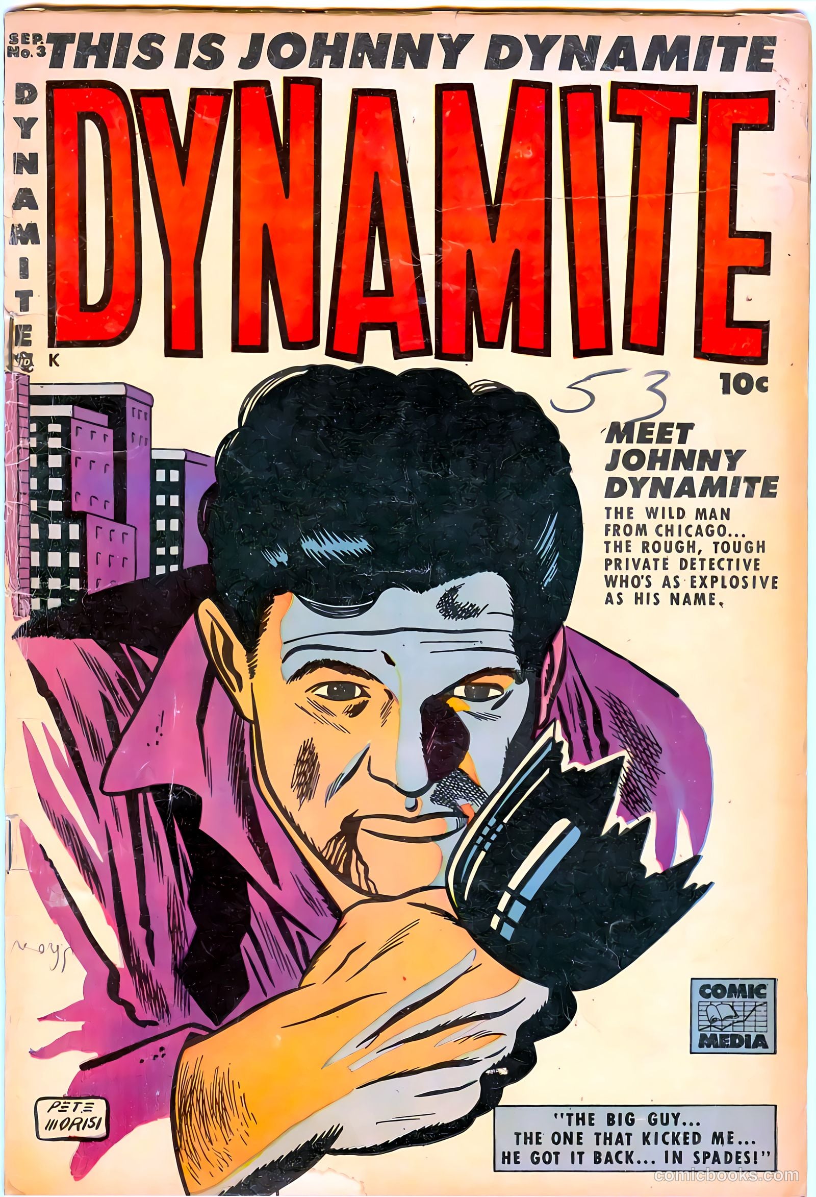 Dynamite #3 cover
