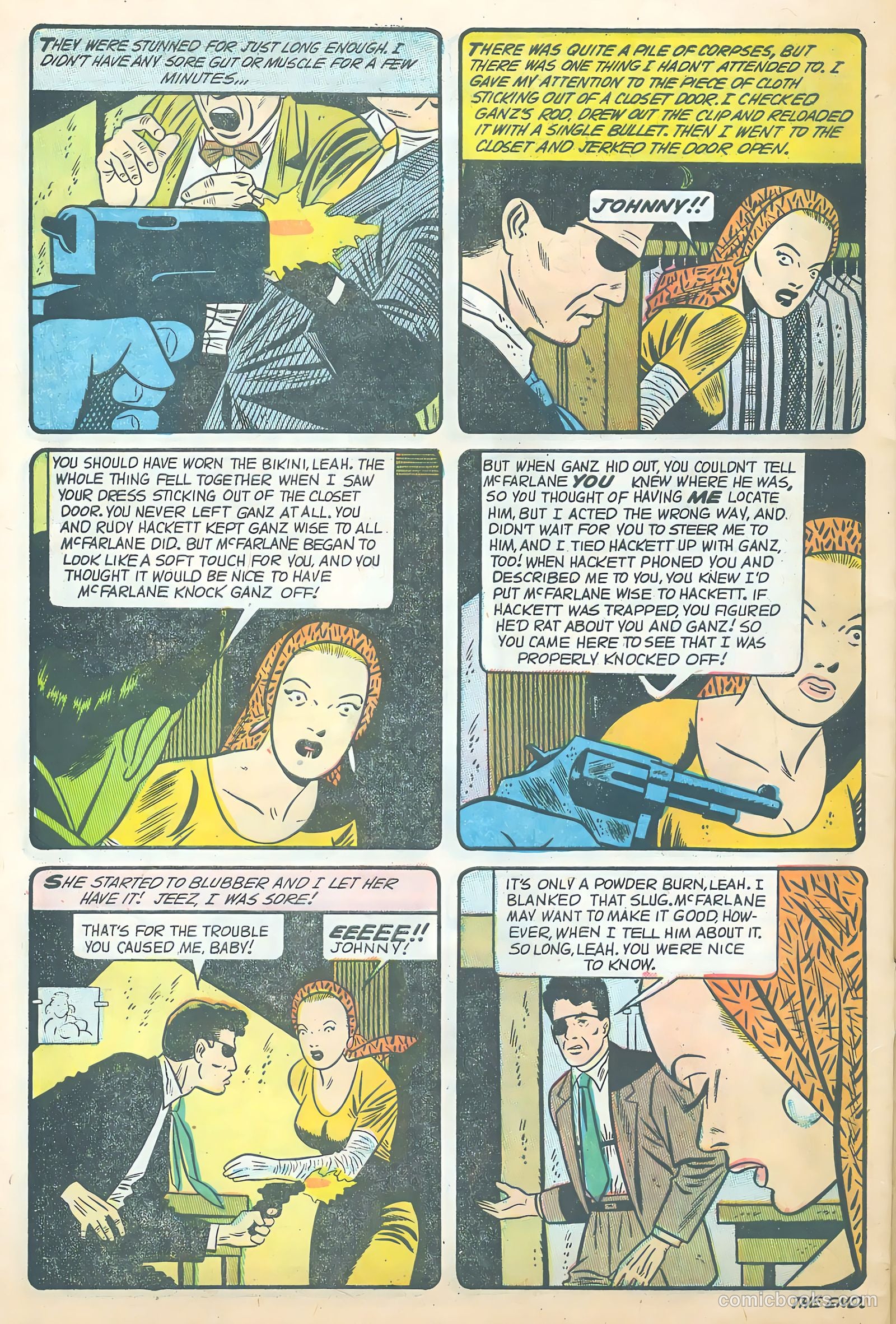 Dynamite #5 (1954) — page 32 of 36