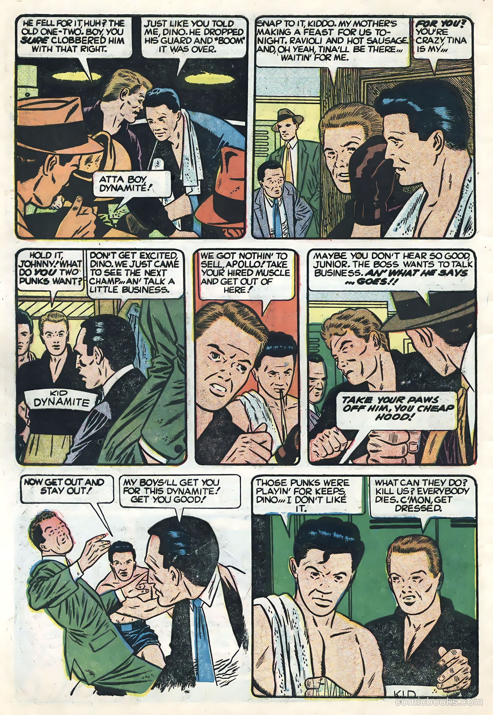 Dynamite #8 (1954) — page 6 of 36