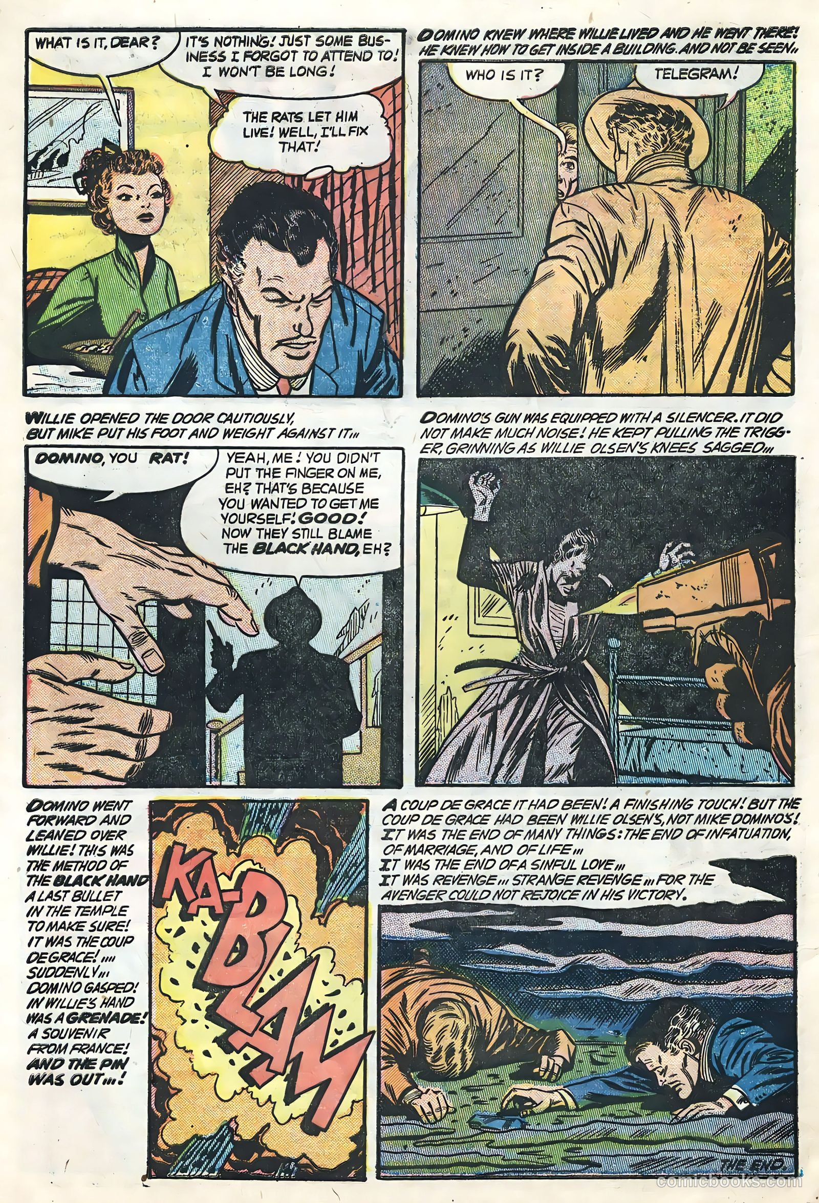 Dynamite #8 (1954) — page 32 of 36