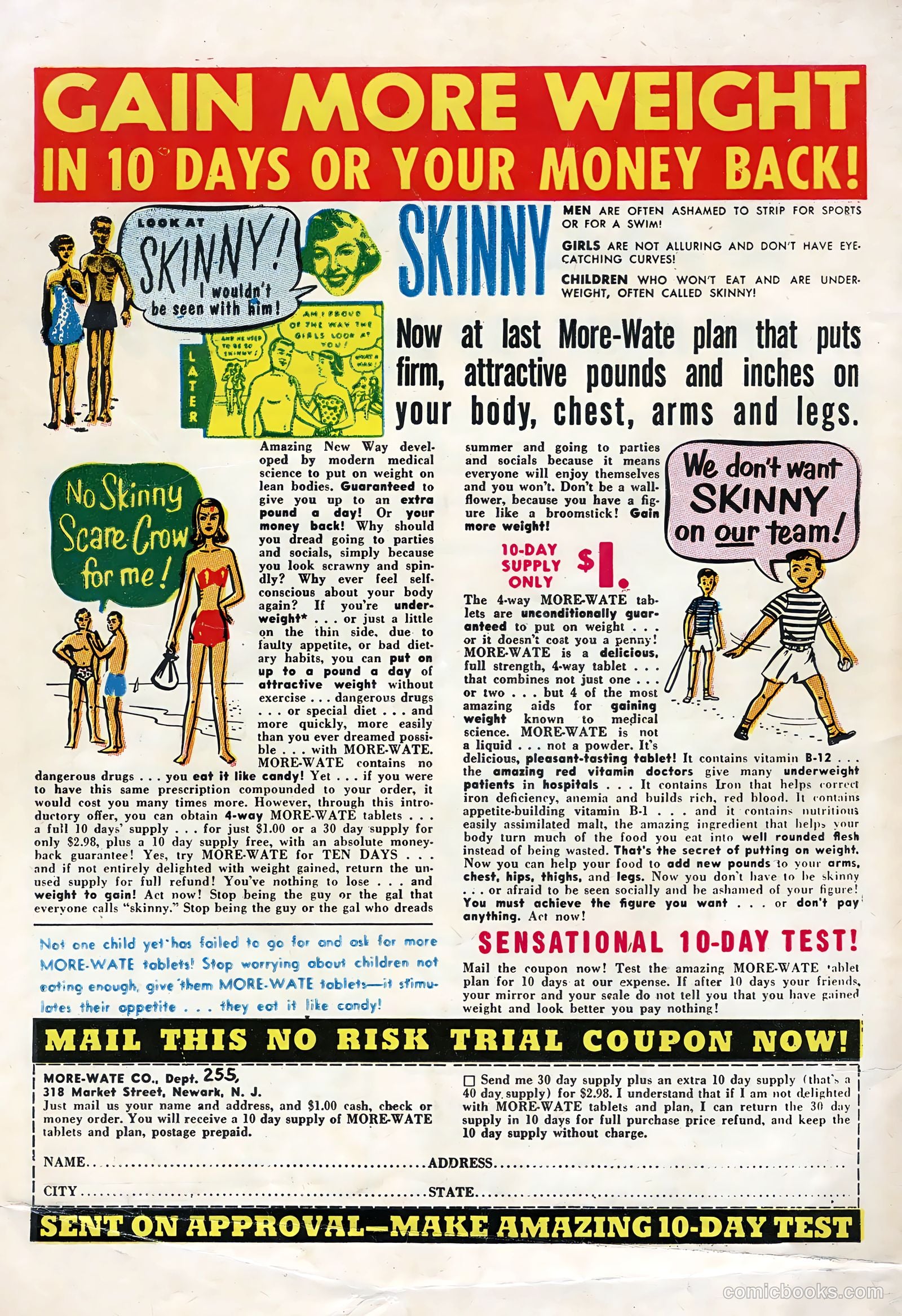 Dynamite #8 (1954) — page 36 of 36