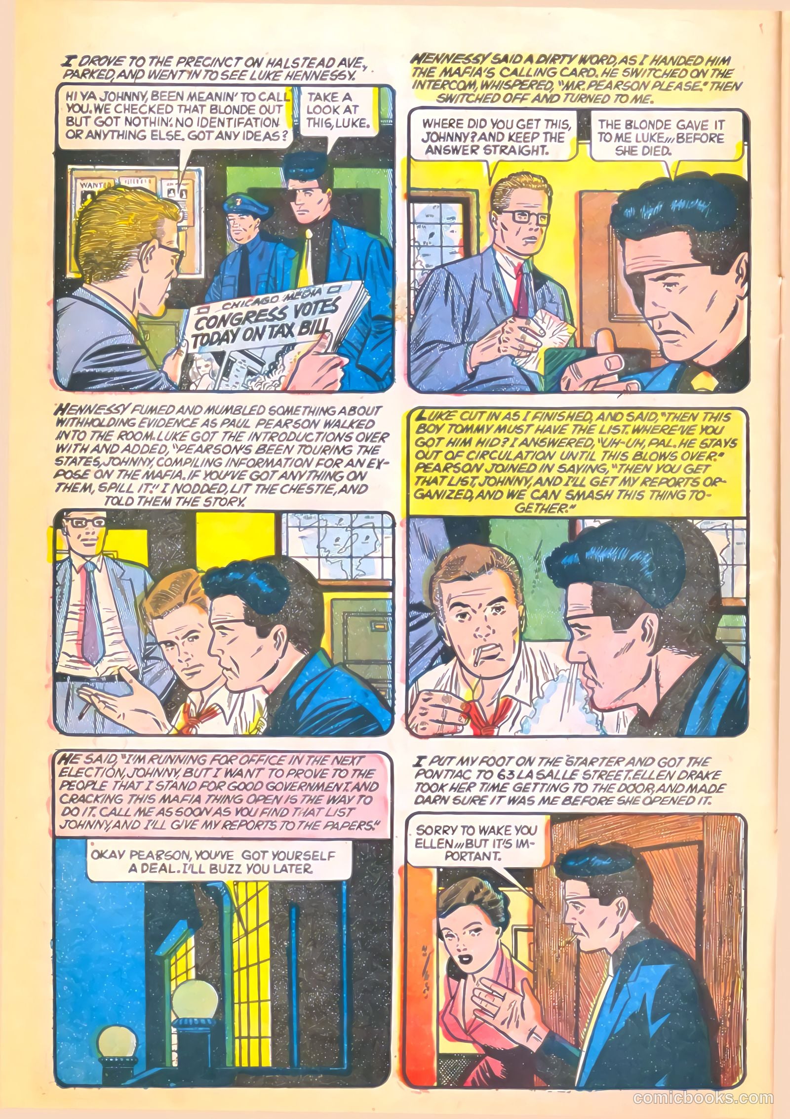 Dynamite #9 (1954) — page 10 of 36