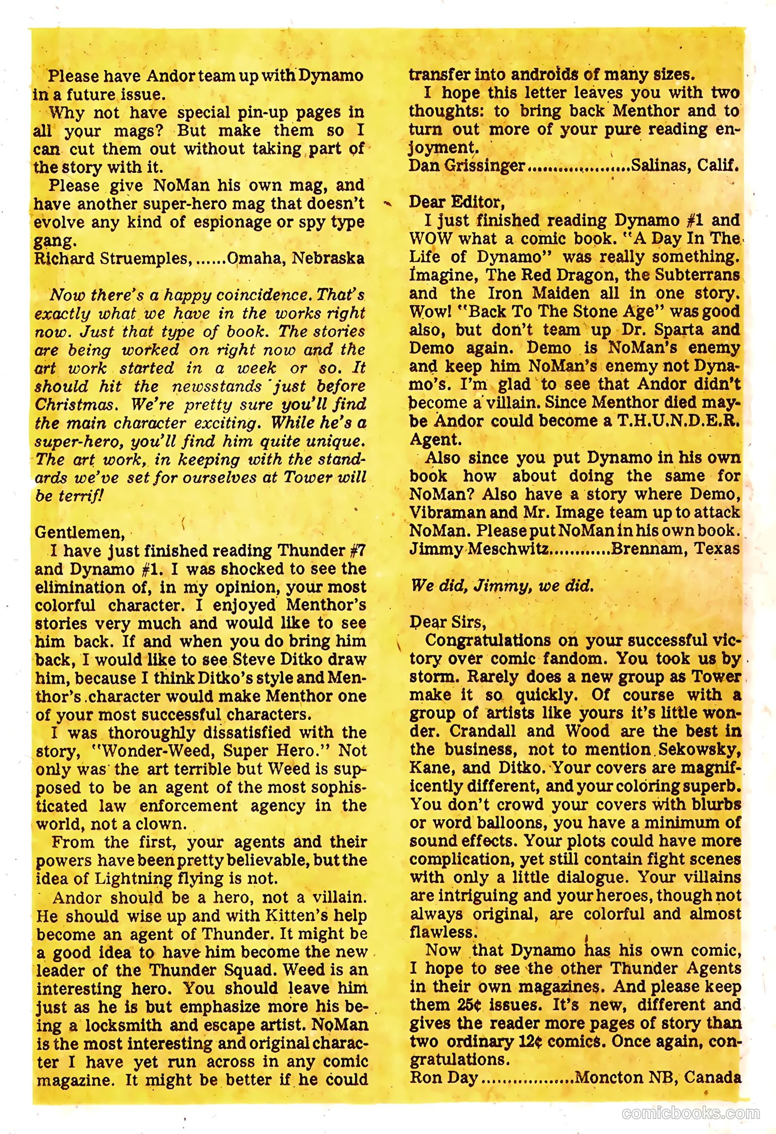 Dynamo #3 (1967) — page 34 of 56
