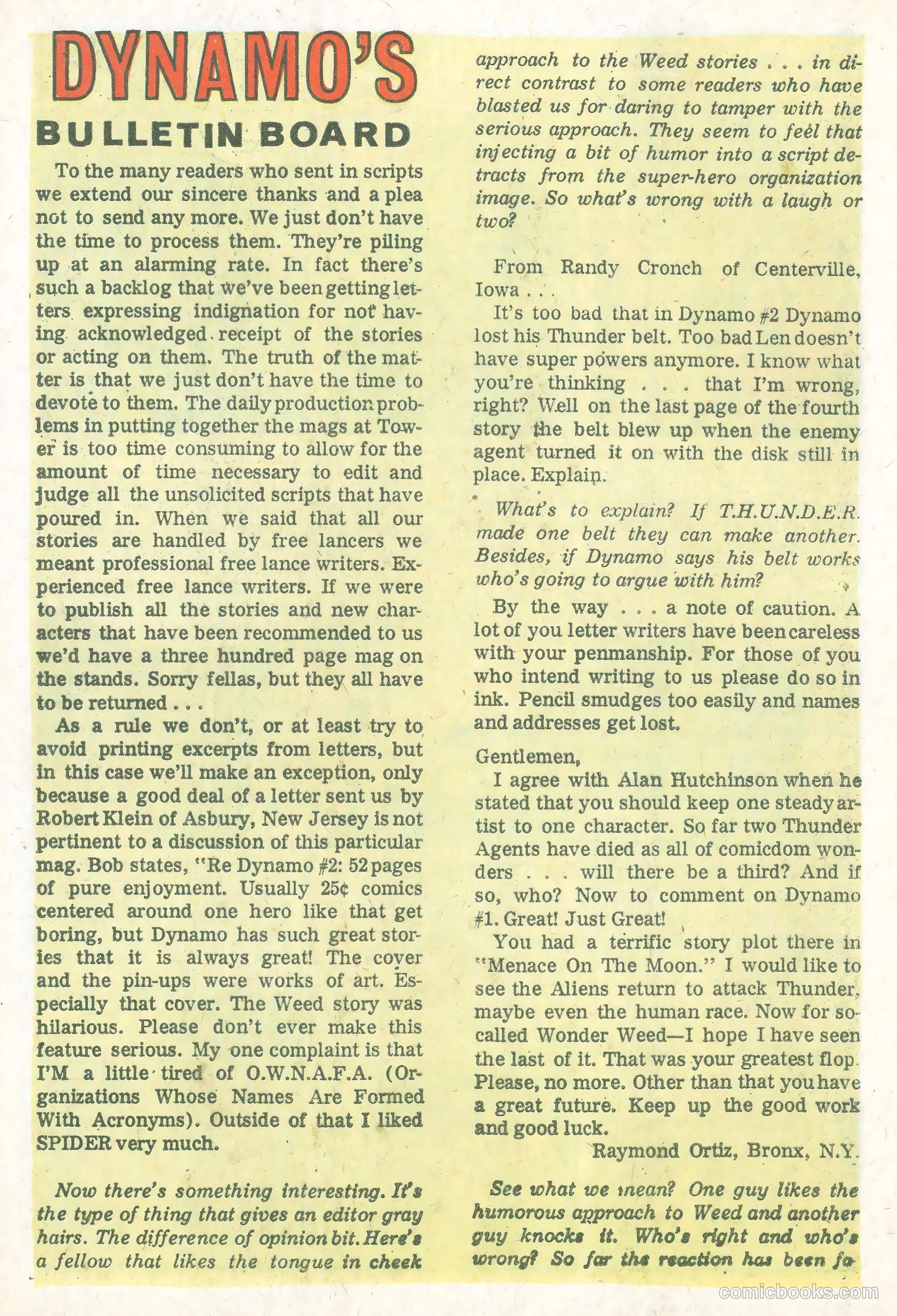 Dynamo #4 (1967) — page 41 of 69