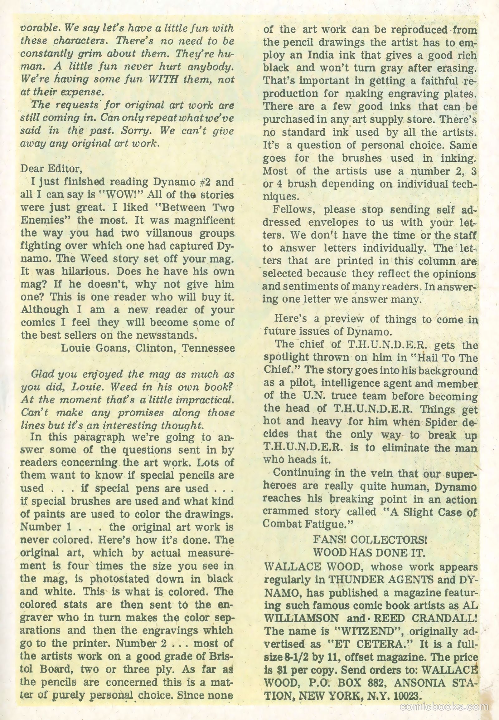 Dynamo #4 (1967) — page 42 of 69