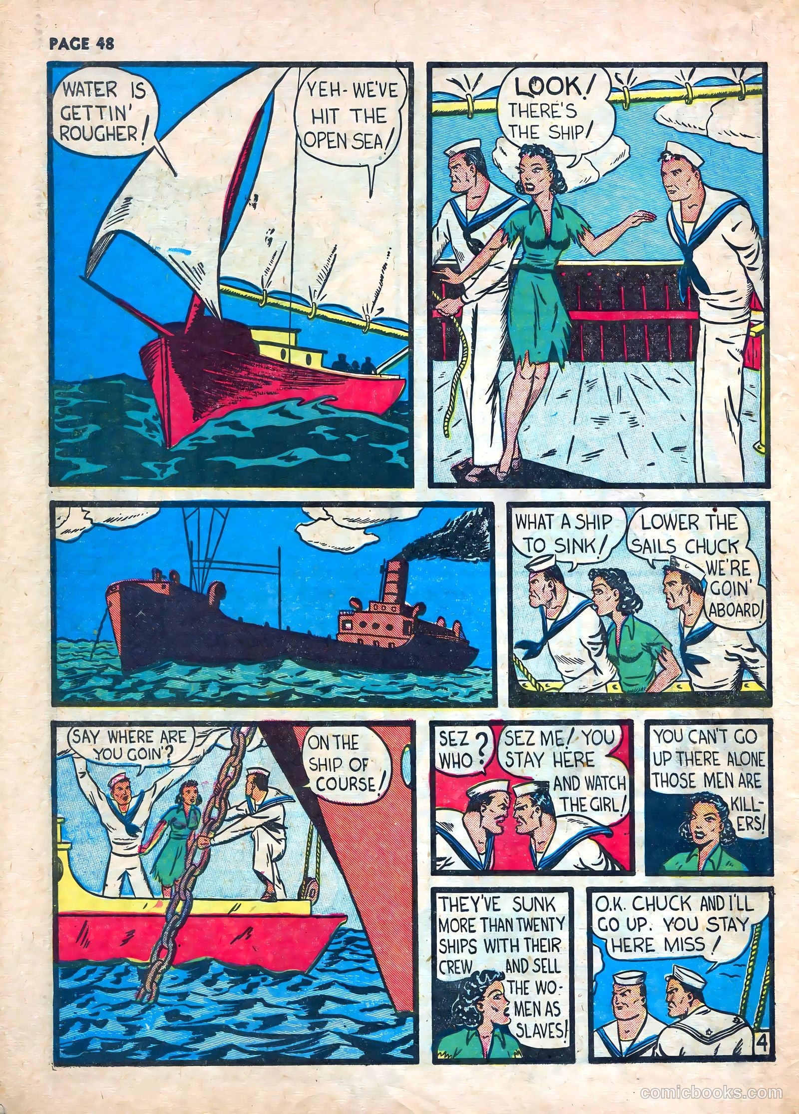 Eagle #1 (1962) — page 50 of 68