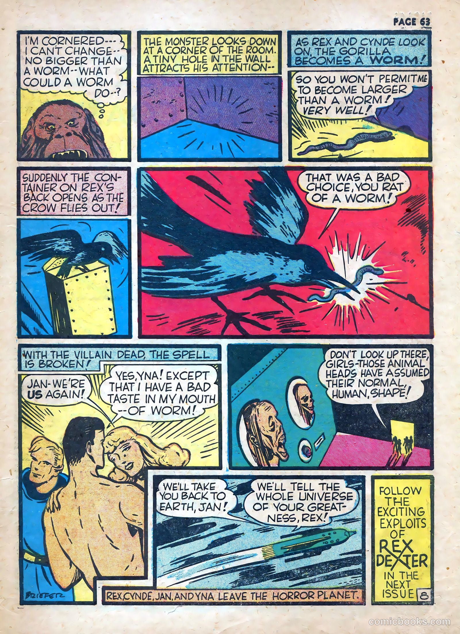 Eagle #1 (1962) — page 65 of 68