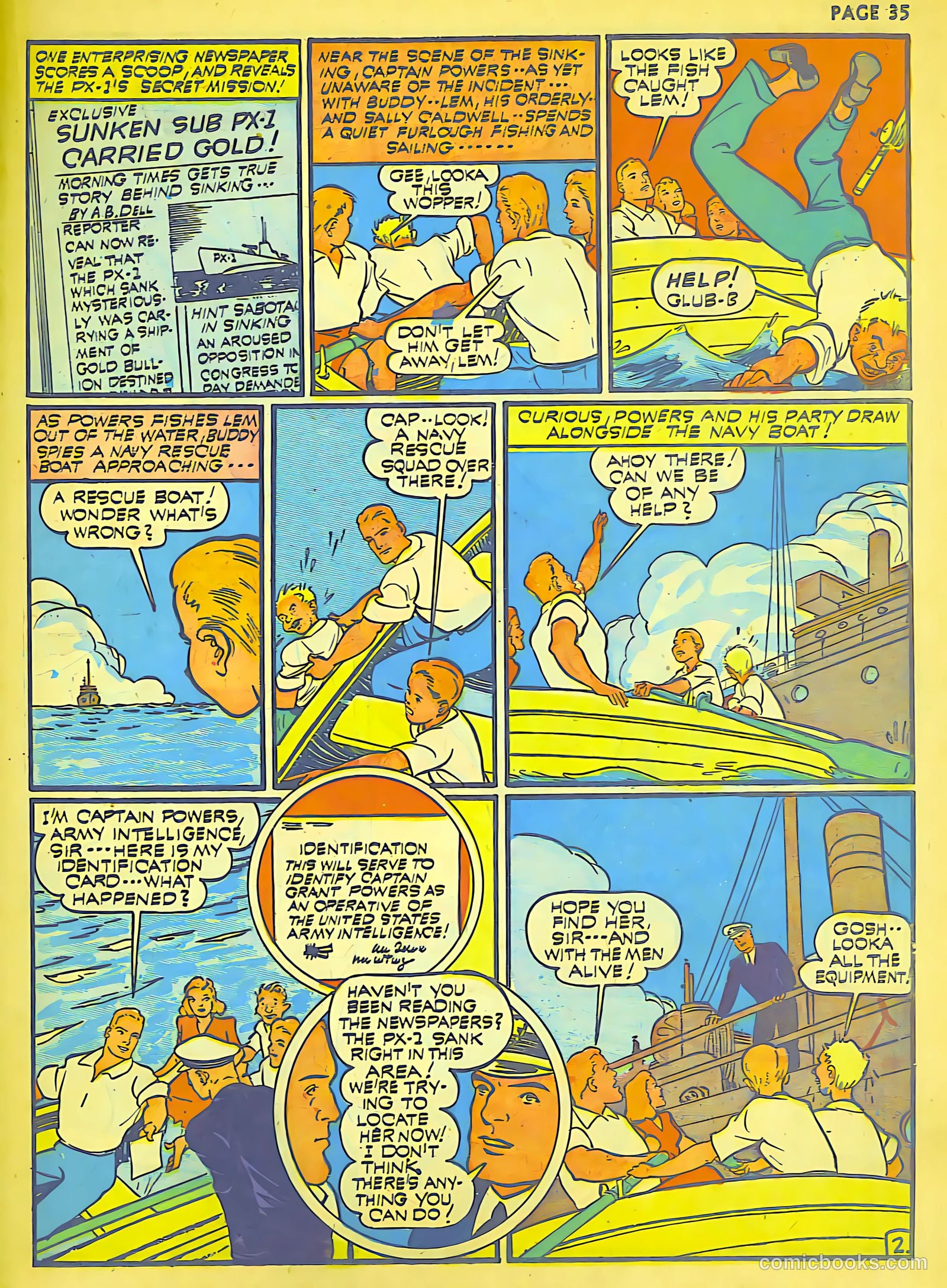 Eagle #2 (1959) — page 35 of 61