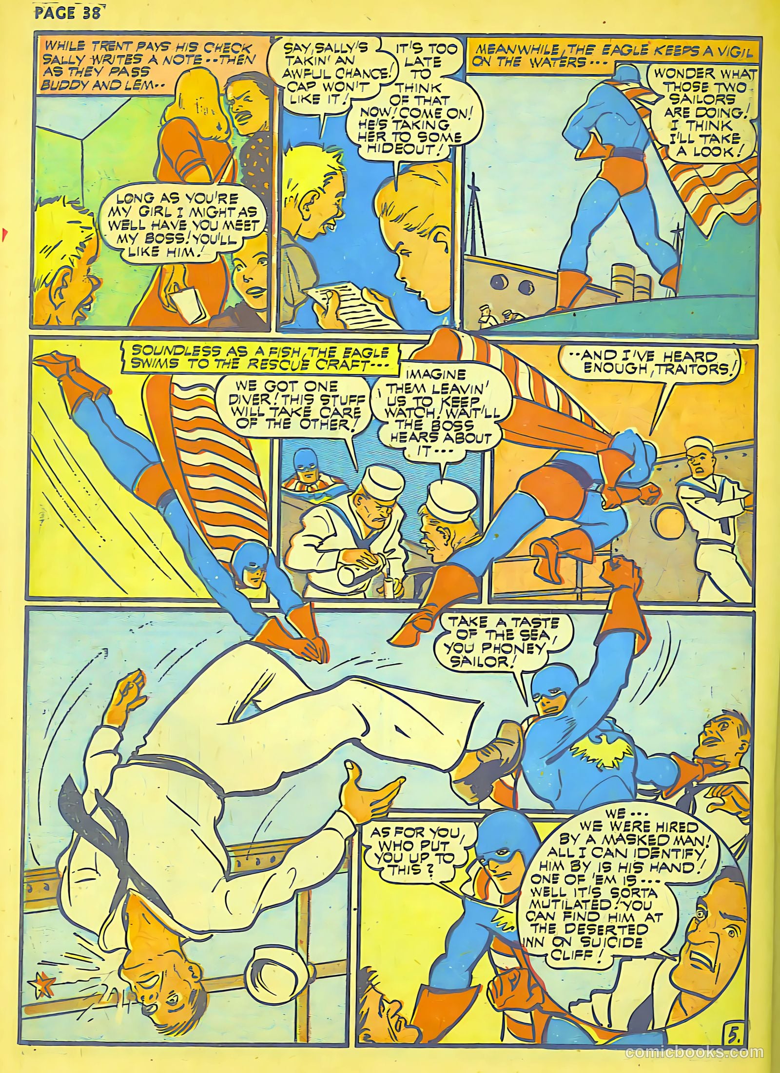 Eagle #2 (1959) — page 38 of 61