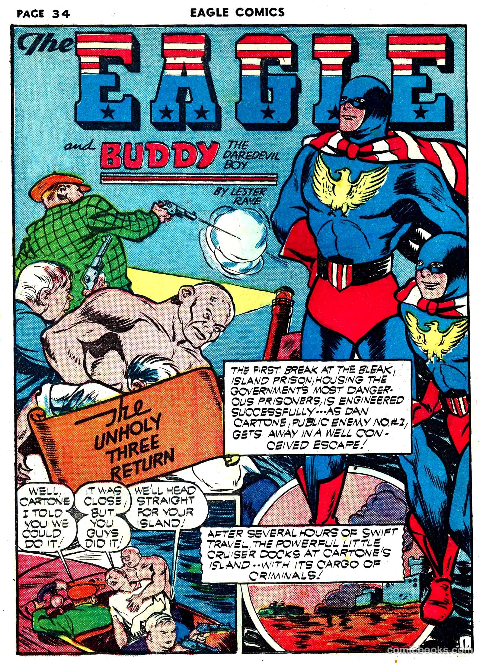 Eagle #3 (1961) — page 36 of 68