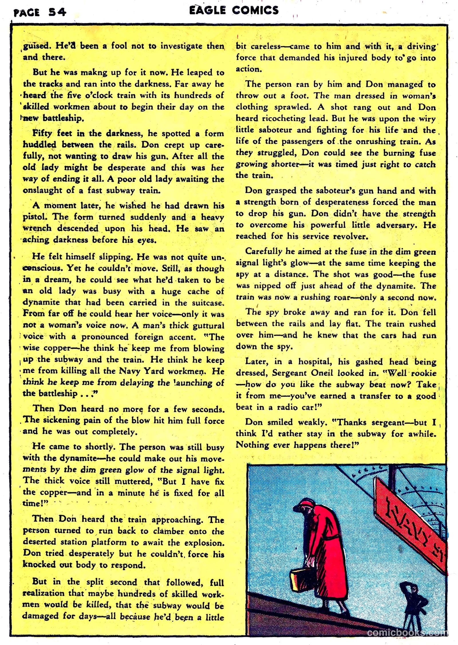 Eagle #3 (1961) — page 56 of 68